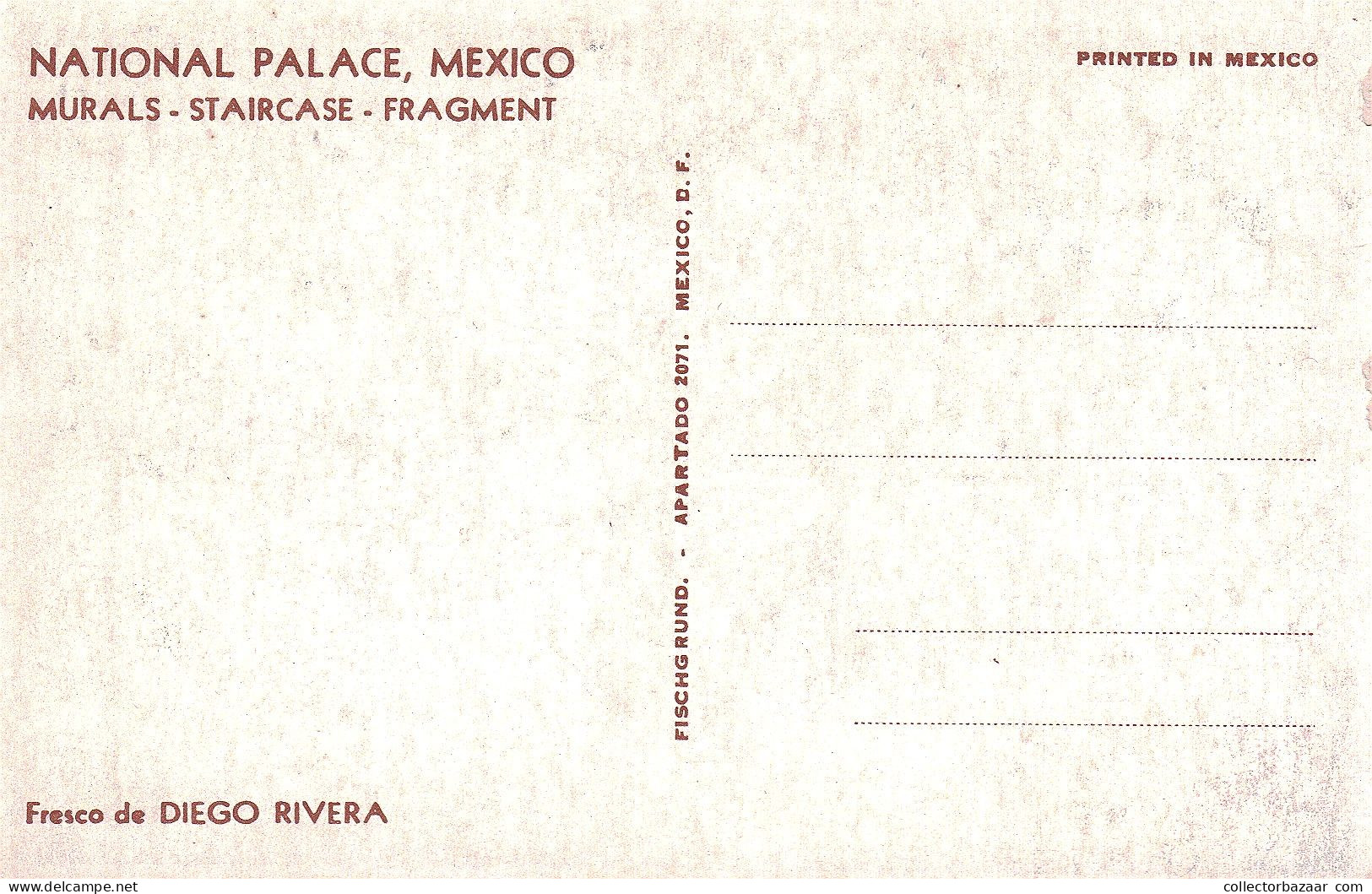 Postcard, Topic Ethnics And Natives, America Mexico City - America