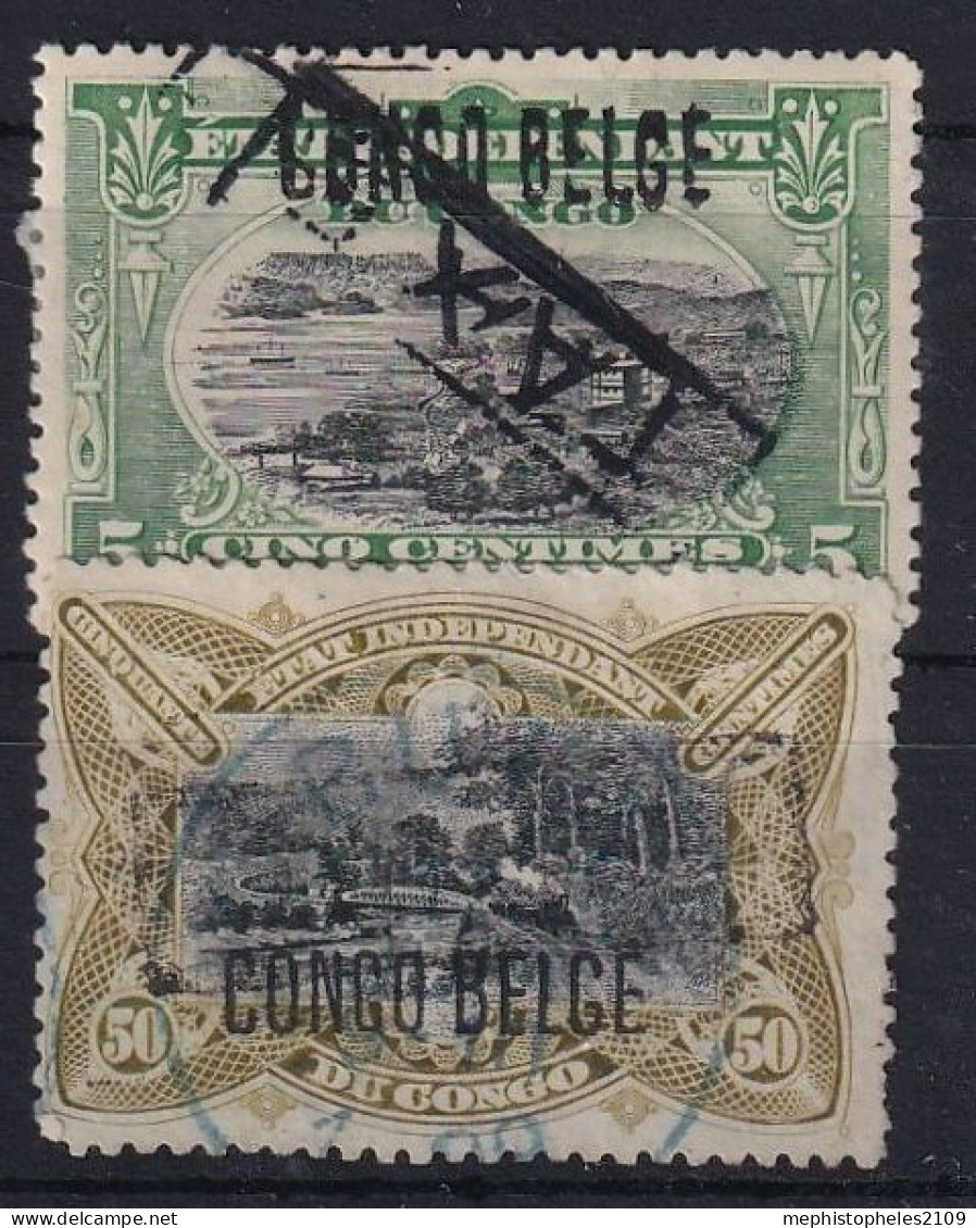 BELGISCH-CONGO 1909+ - MLH/canceled - Ex Mi 31-40 (1-10) - Taxe - Ungebraucht