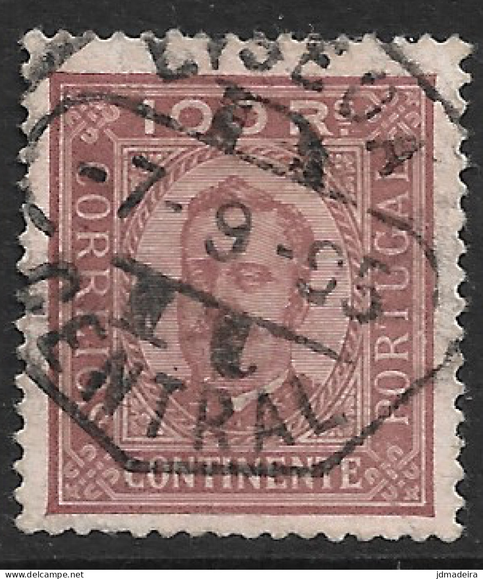 Portugal – 1892 King Carlos 100 Réis Used Stamp - Used Stamps