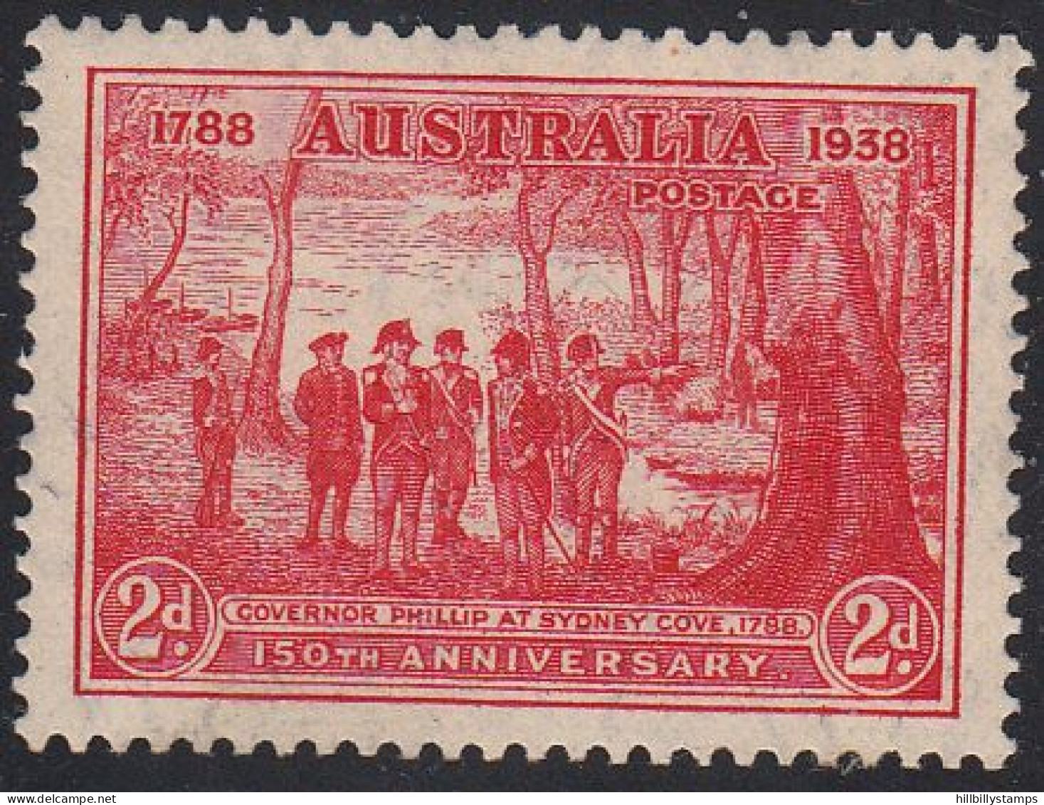 AUSTRALIA  SCOTT NO 163  MINT HINGED  YEAR  1937 - Mint Stamps