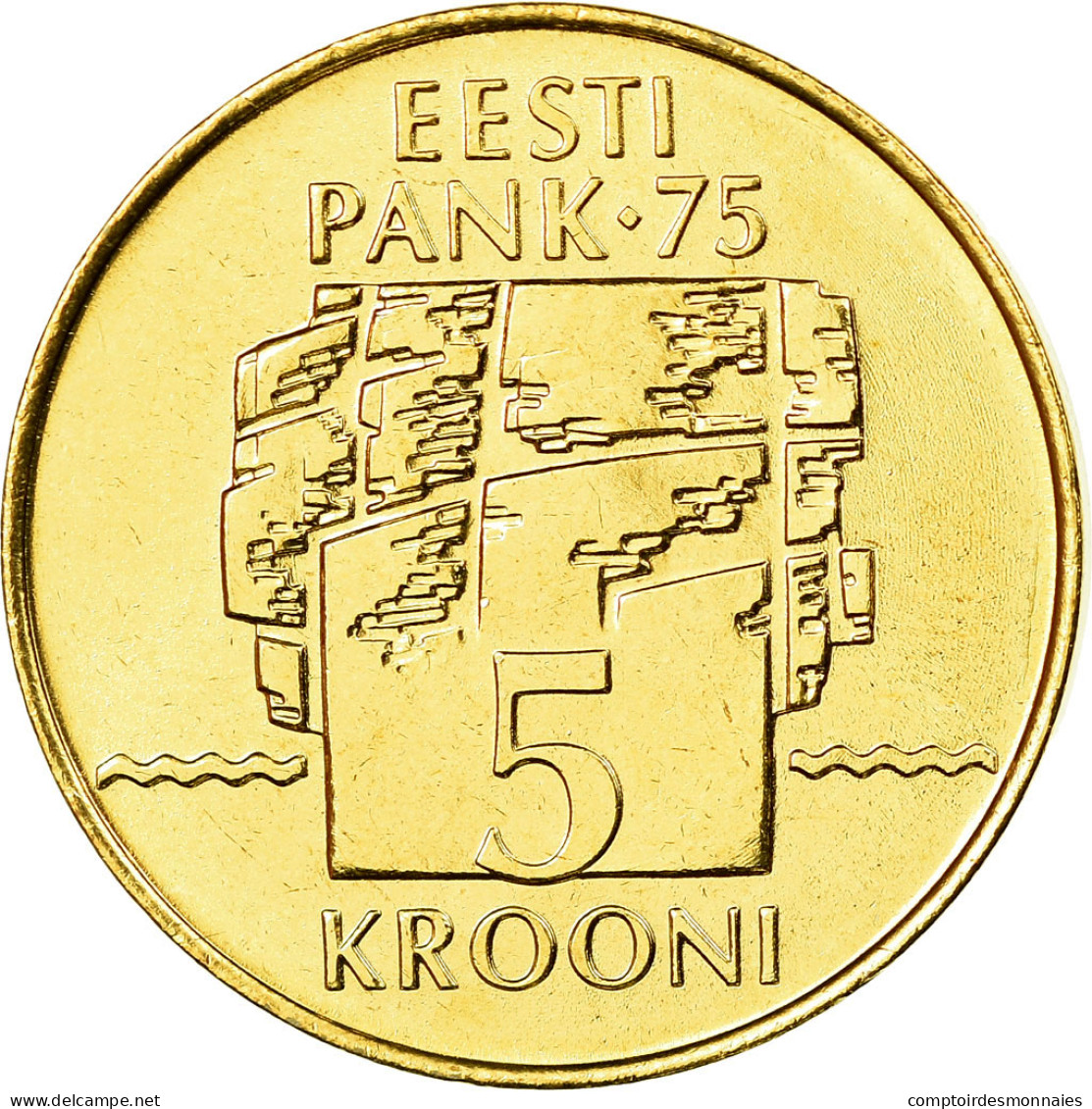Monnaie, Estonia, 5 Krooni, 1994, SPL, Aluminum-Bronze, KM:30 - Estonie