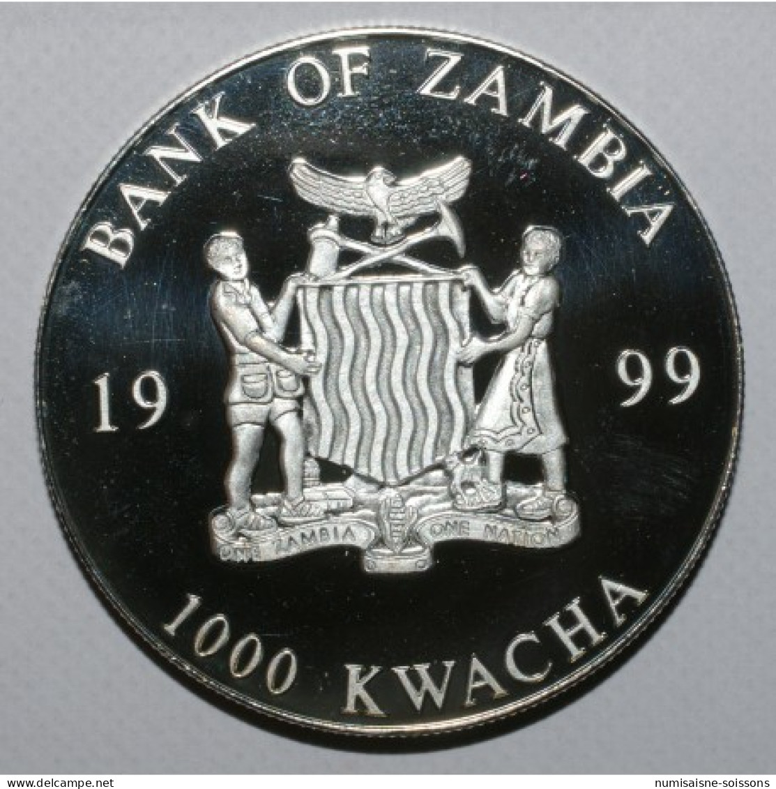 ZAMBIE - KM 131 - 1000  KWACHA 1999 - BILLET DE 200 EURO - BE - Zambia