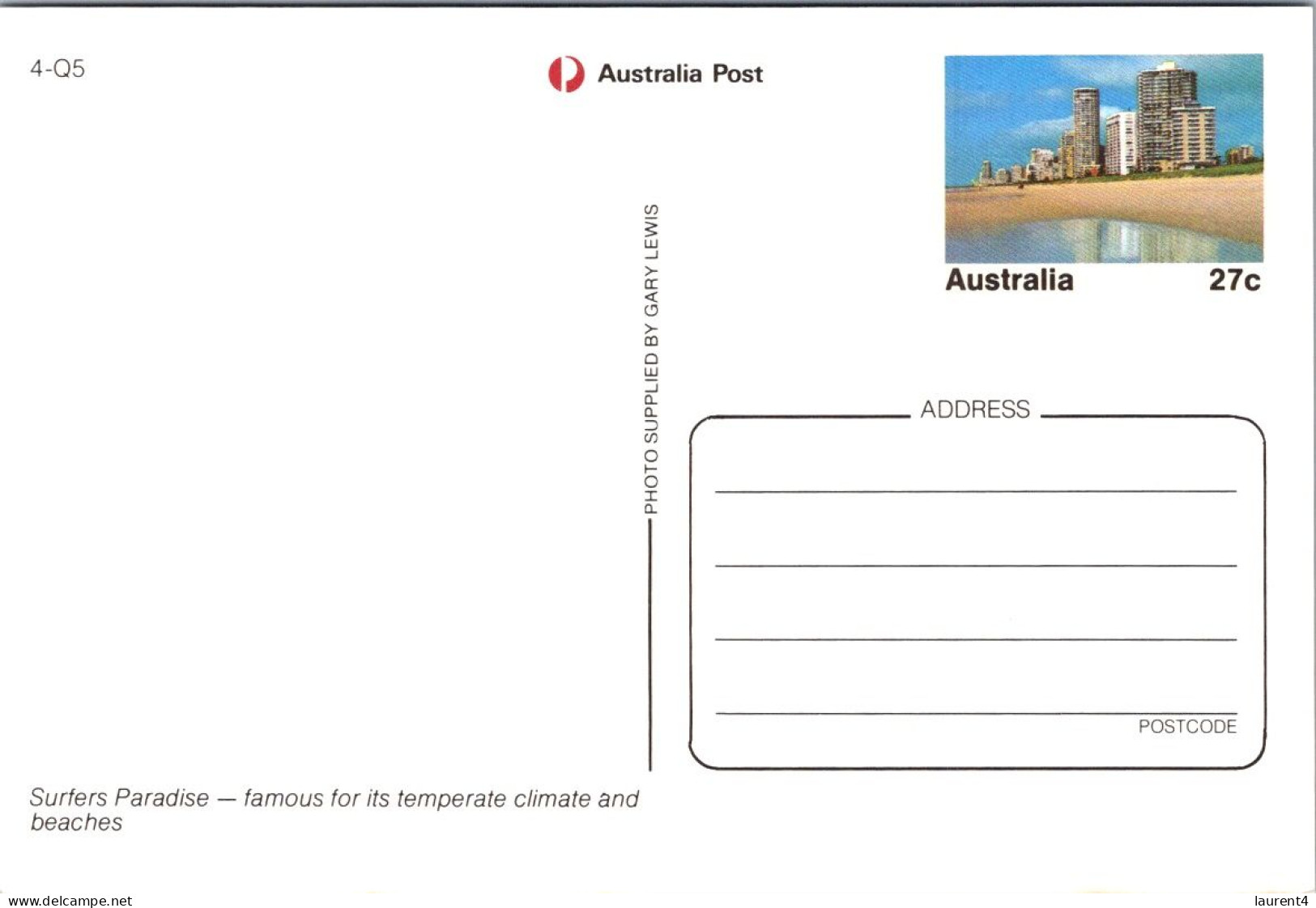 32-1-2024 (2 X 10) Australia (2 Pre-pai Maxicqrd) Quensland (QLD) - Gold Coast - Brisbane