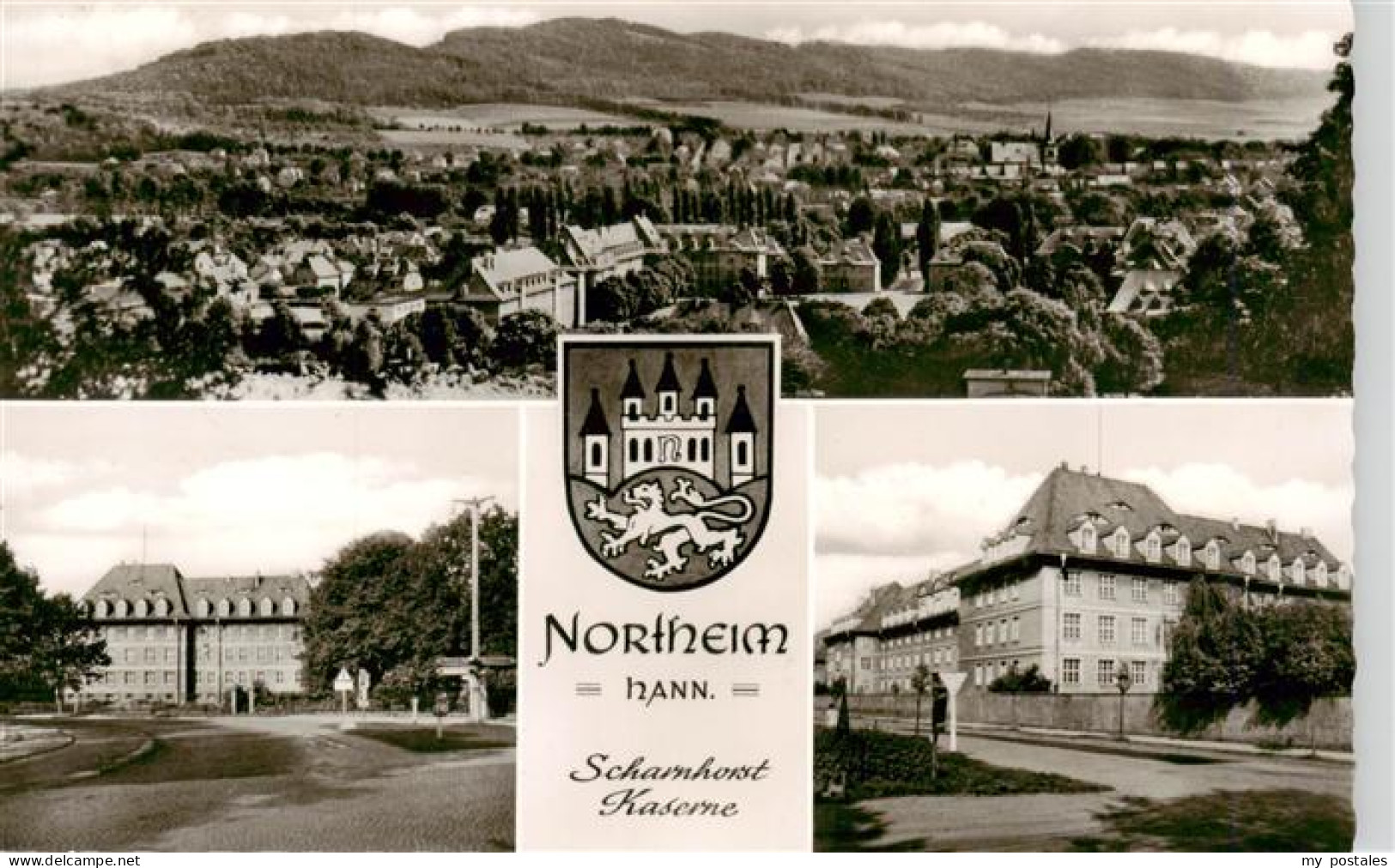73952057 Northeim_Niedersachsen Panorama Scharnhorst Kaserne Wappen - Northeim