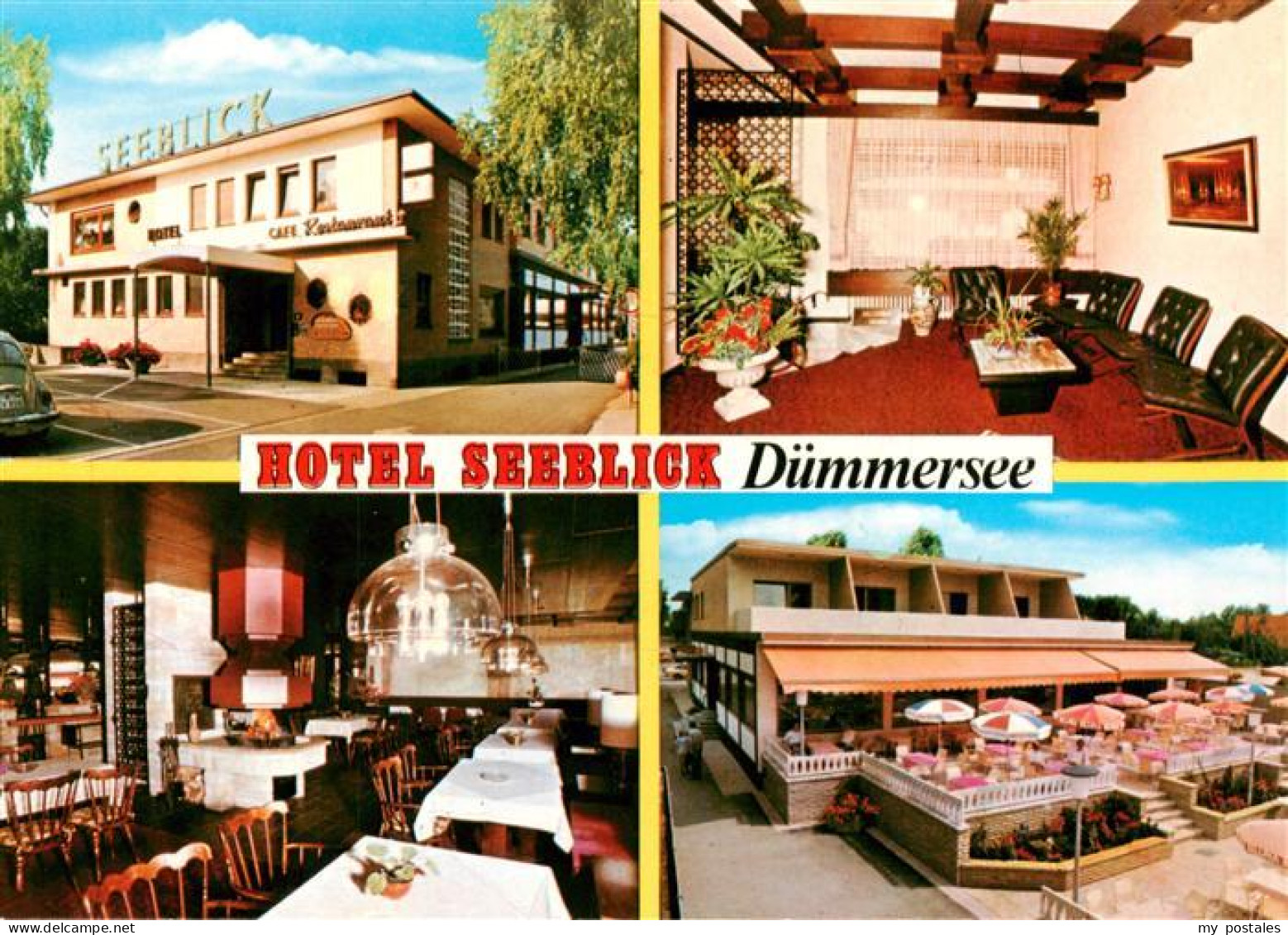 73951774 Lembruch_Duemmersee Hotel Seeblick Gastraeume Terrasse - Lembruch