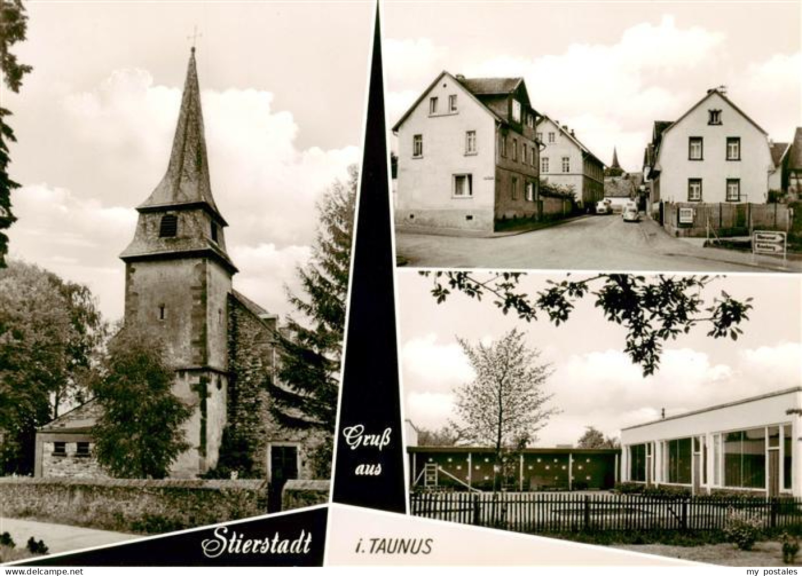 73872252 Stierstadt Taunus Kirche Ortsmotiv Kindergarten Stierstadt Taunus - Oberursel
