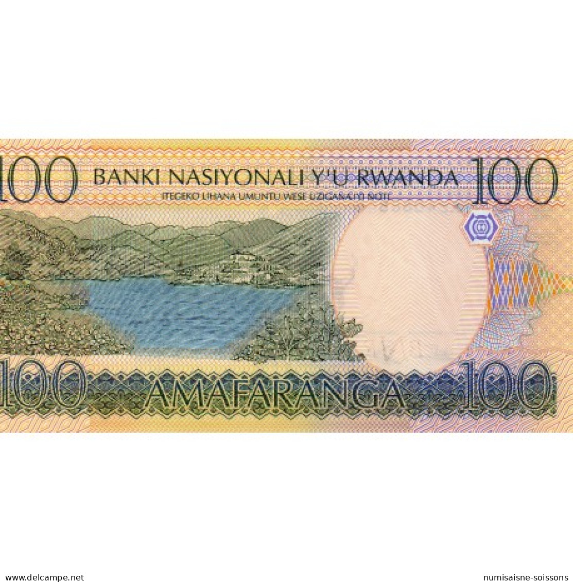 RWANDA - PICK 29 A - 100 FRANCS - 01/05/2003 - Ruanda