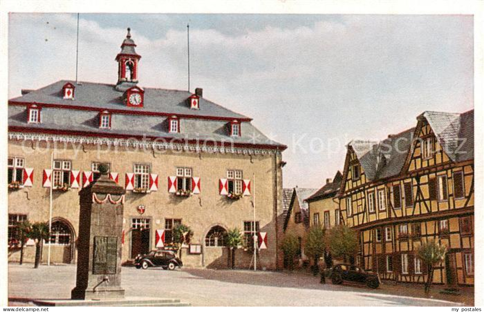 73804955 Linz Rhein Marktplatz Mit Rathaus Linz Rhein - Linz A. Rhein