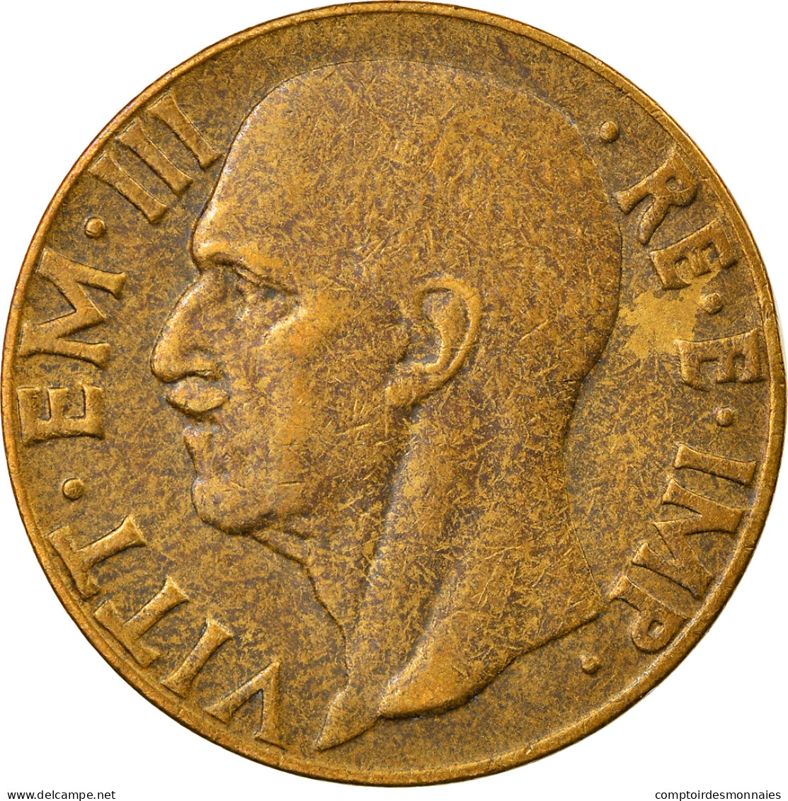 Monnaie, Italie, Vittorio Emanuele III, 10 Centesimi, 1941, Rome, TTB - 1900-1946 : Victor Emmanuel III & Umberto II