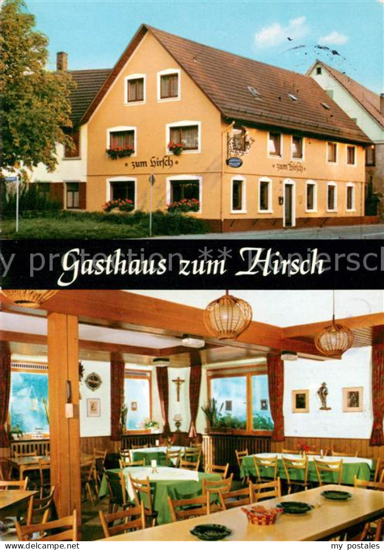 73731206 Oberachern Gasthaus Zum Hirsch Restaurant Oberachern - Achern