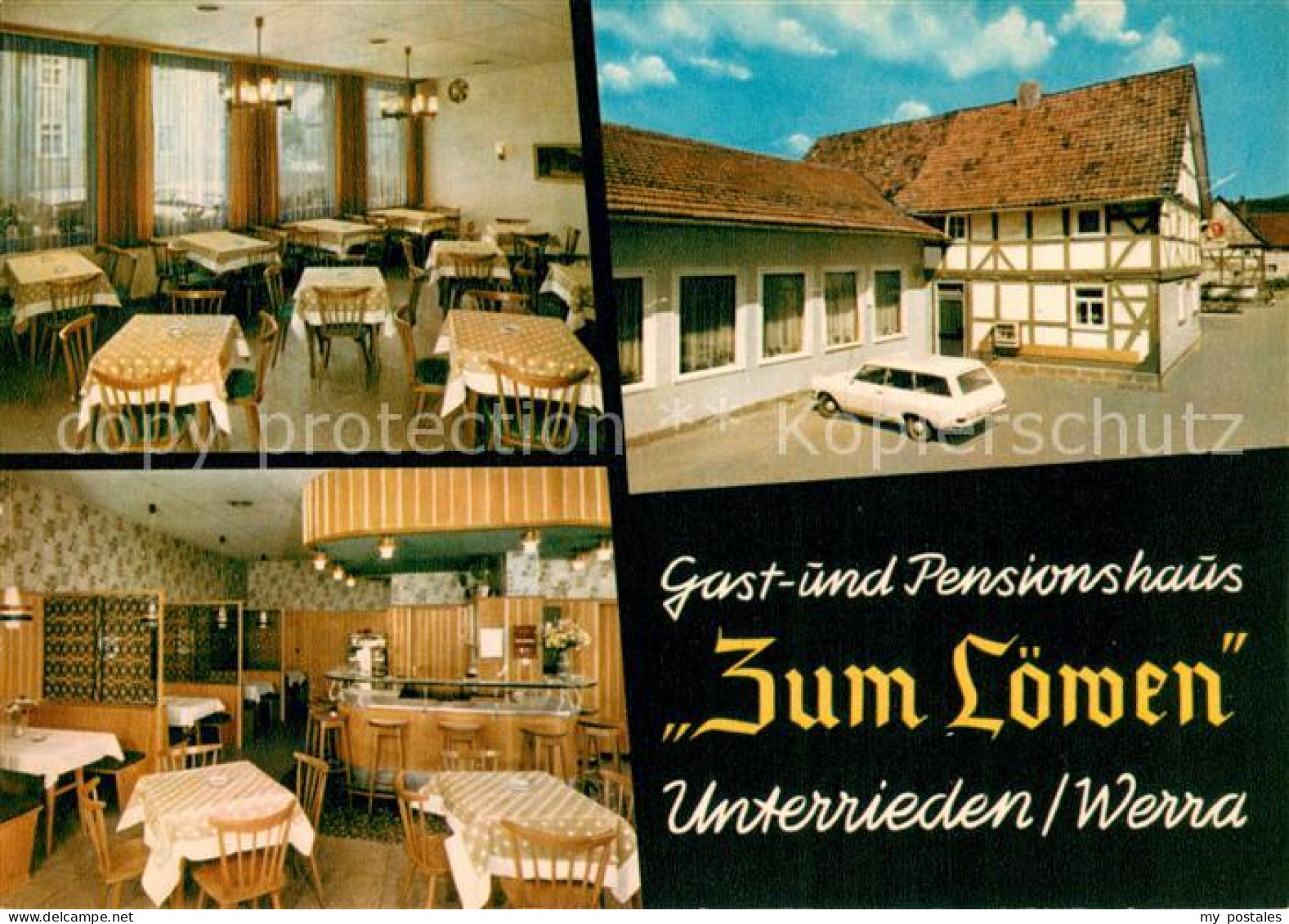 73731203 Unterrieden Witzenhausen Gasthaus Pension Zum Loewen Gastraum Unterried - Witzenhausen