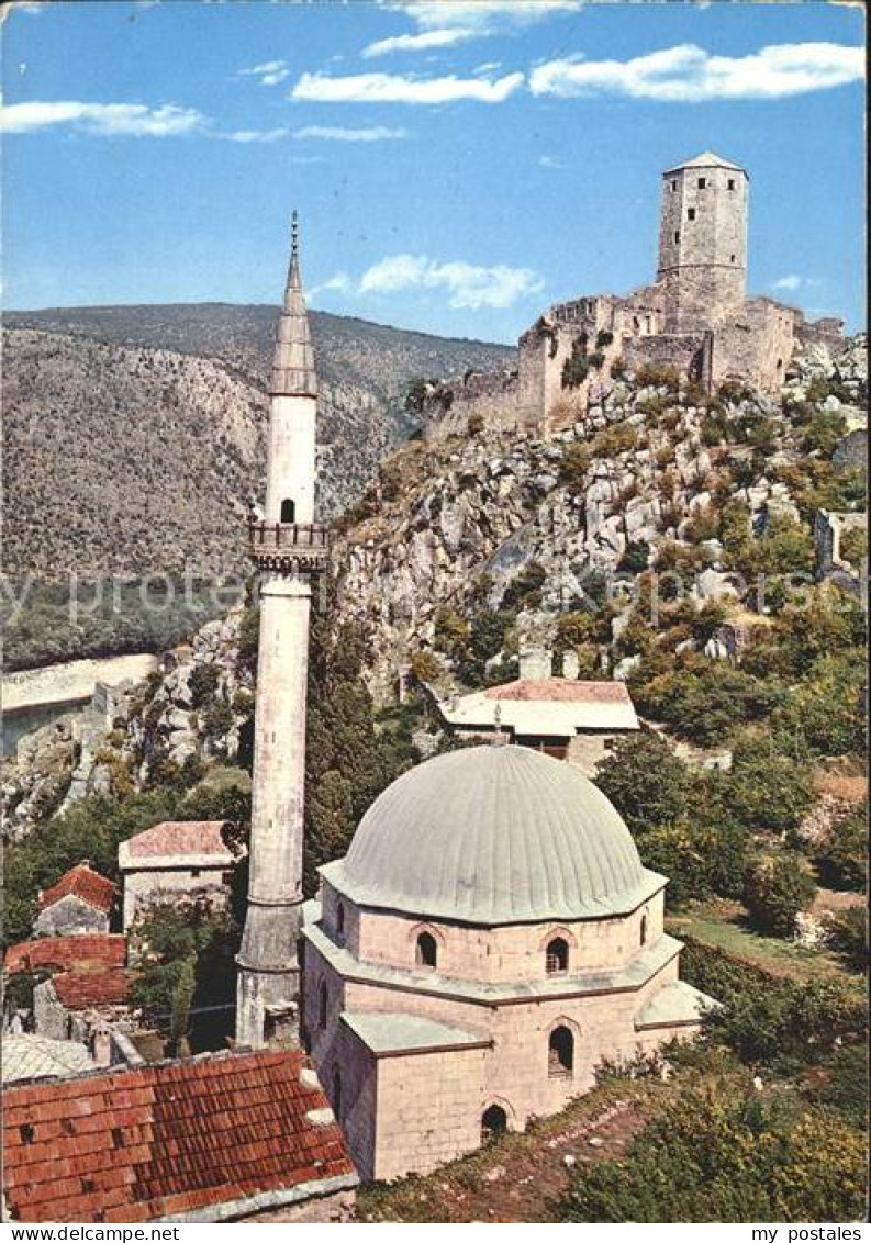 71979245 Pocitelj Moschee Burg Pocitelj - Bosnien-Herzegowina