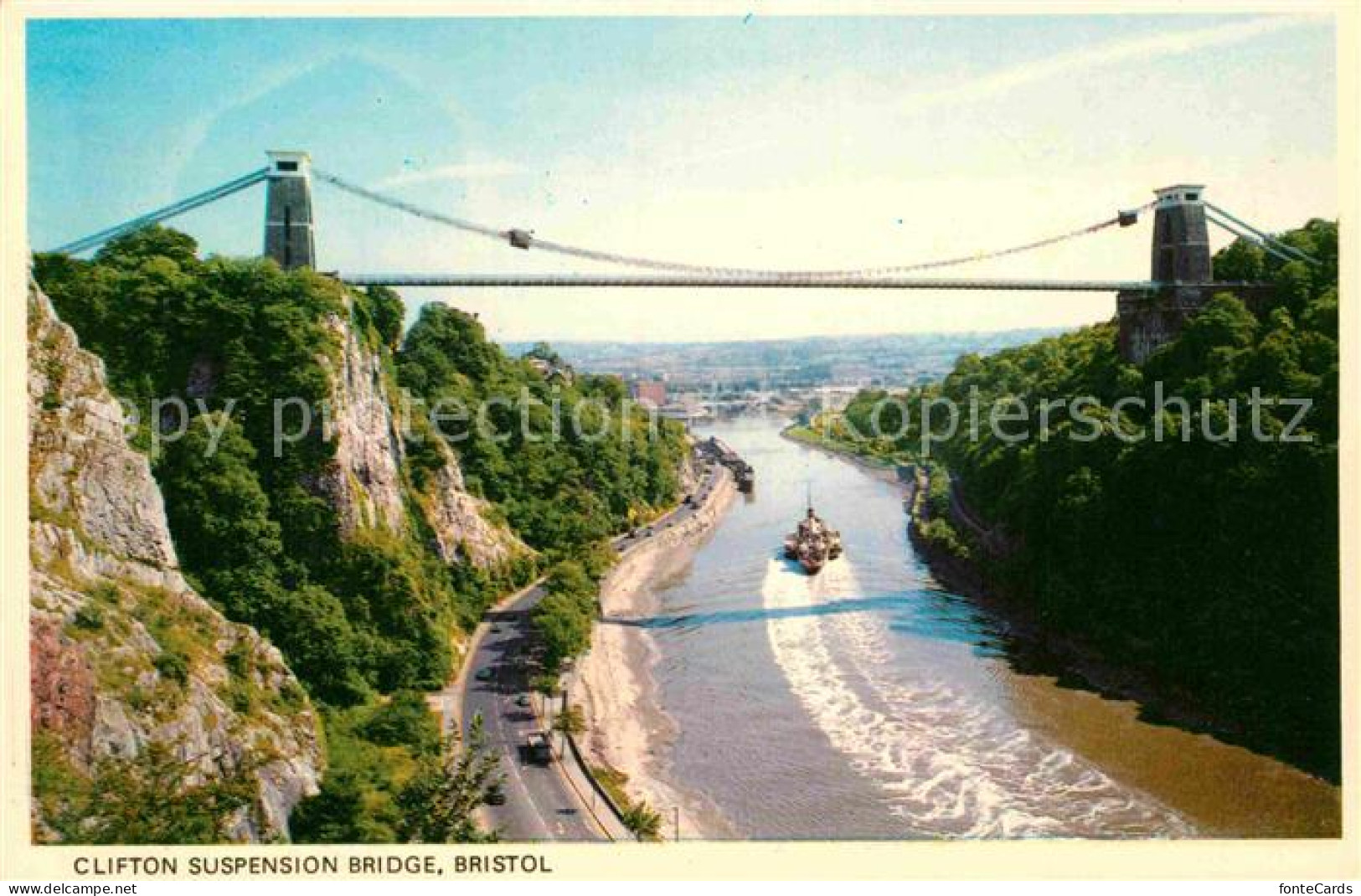 72843178 Bristol UK Clifton Suspension Bridge  - Bristol