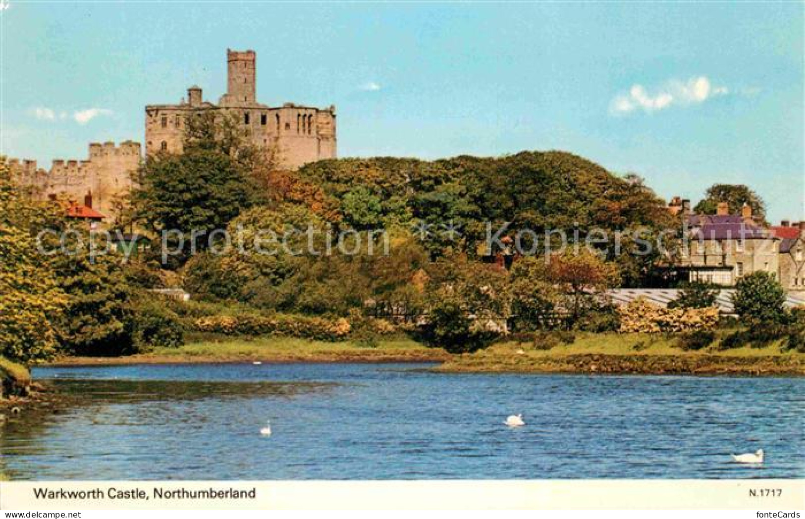 72838441 Warkworth Castle River  - Other & Unclassified