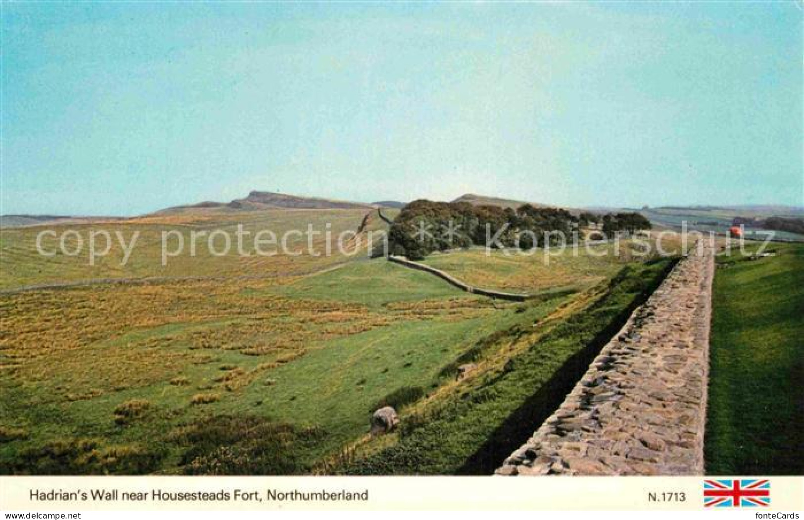 72838440 Housesteads Fort Hadrians Wall Landscape Housesteads Fort - Other & Unclassified