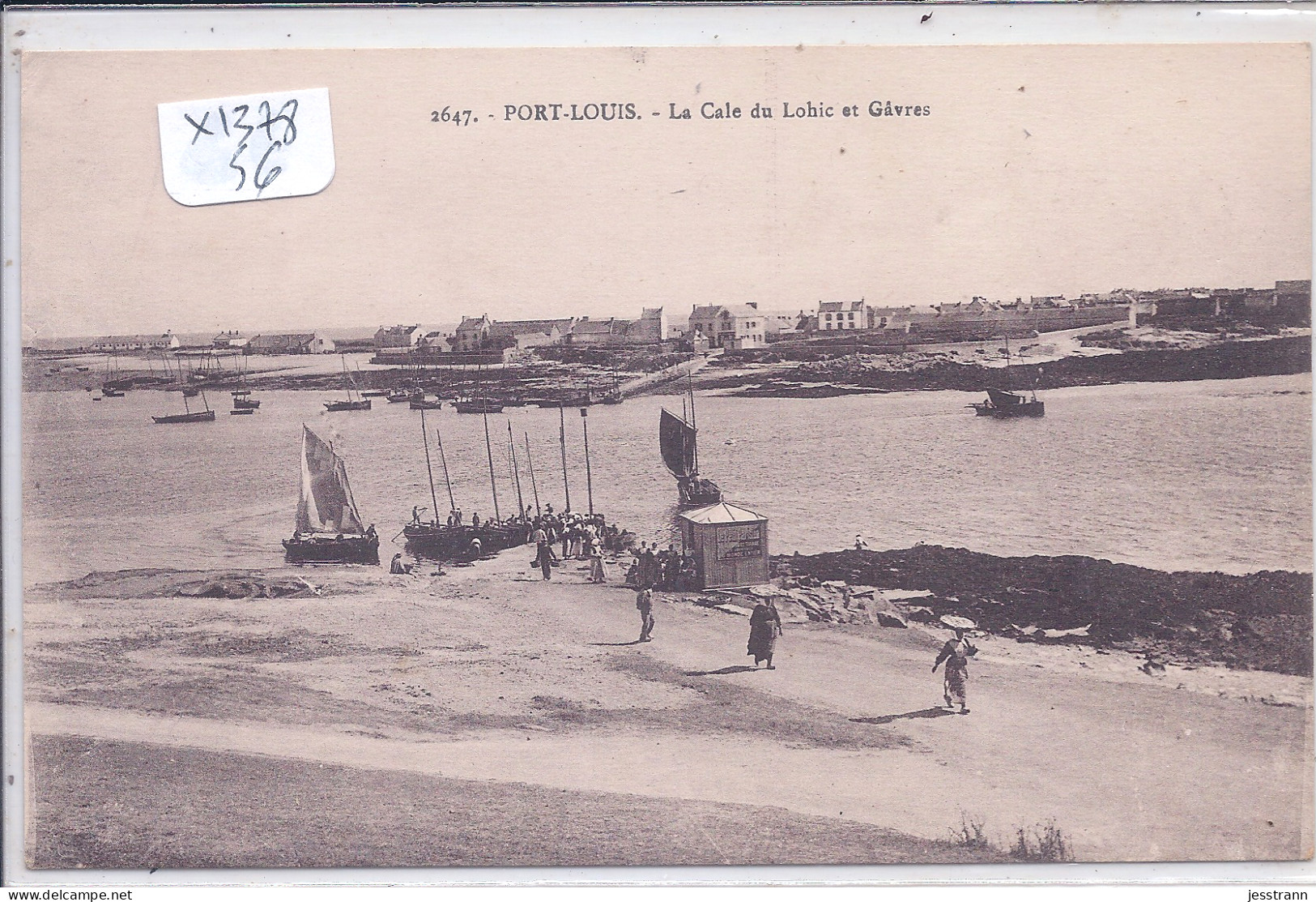 PORT-LOUIS- LA CALE DU LOHIC ET GAVRES - Port Louis