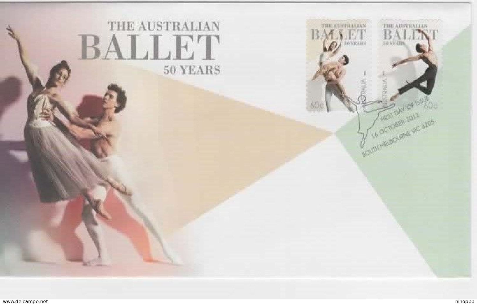 Australia 2012Australian Ballet   FDC - Marcophilie