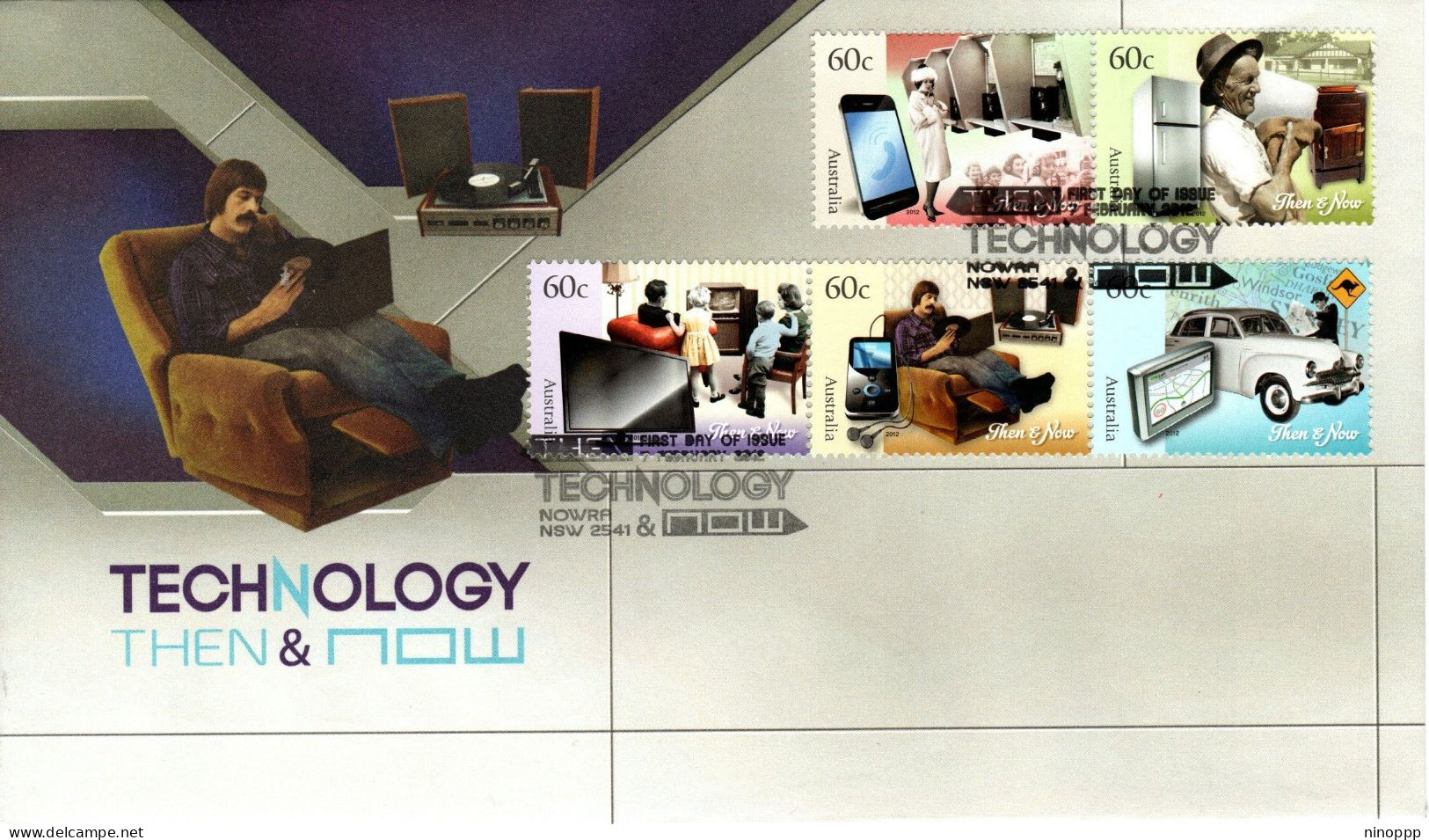 Australia 2012 Technology Then & Now,FDI - Marcophilie