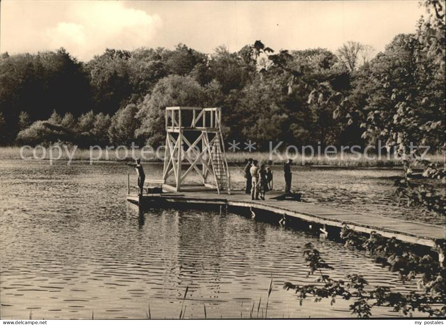 71956484 Boitzenburg Uckermarkt Badesteg Am Kuechensee Boitzenburger Land - Boitzenburg