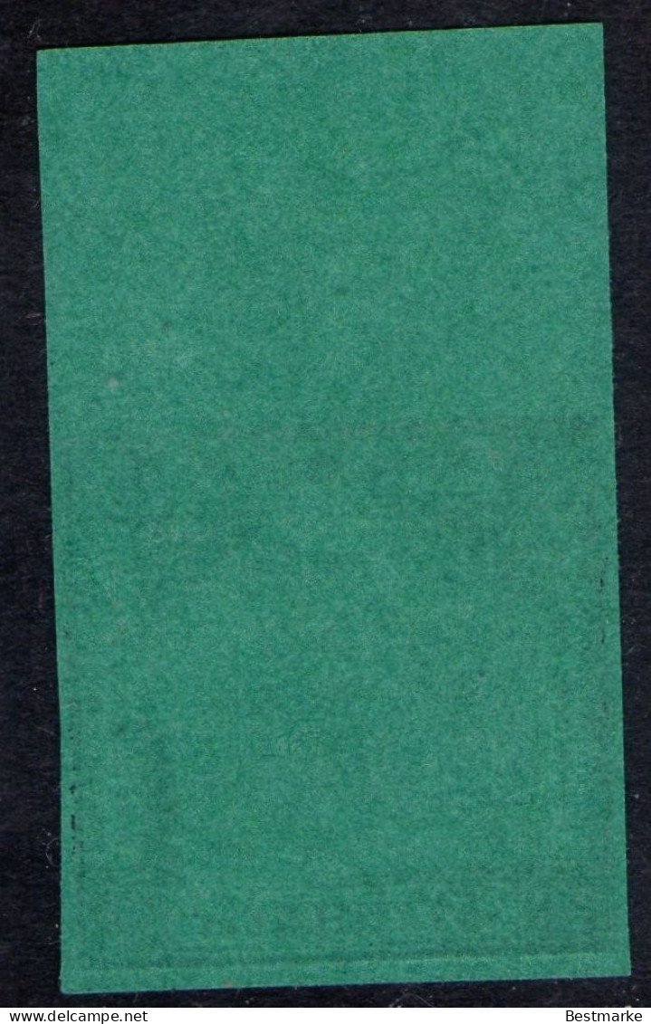 6 Kreuzer Blaugrün - Nachdruck Des Baden Fehldruck Nr. 4 F - Mint