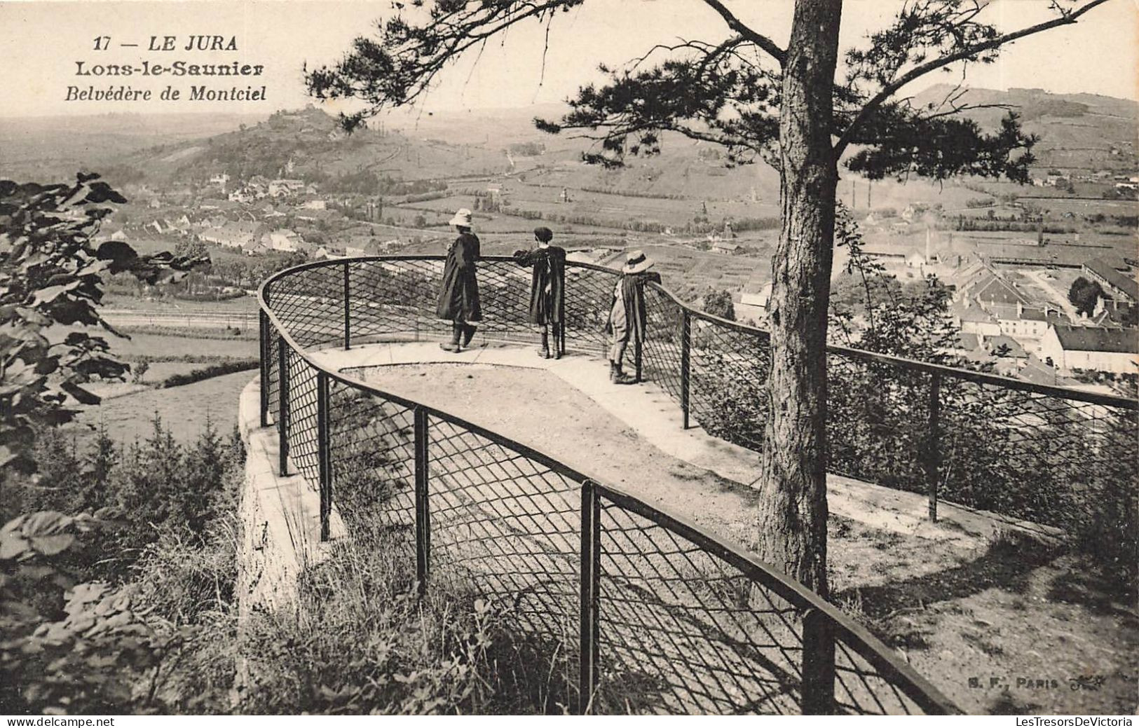 FRANCE - Lons Le Saunier - Belvédère De Montciel - Carte Postale Ancienne - Lons Le Saunier