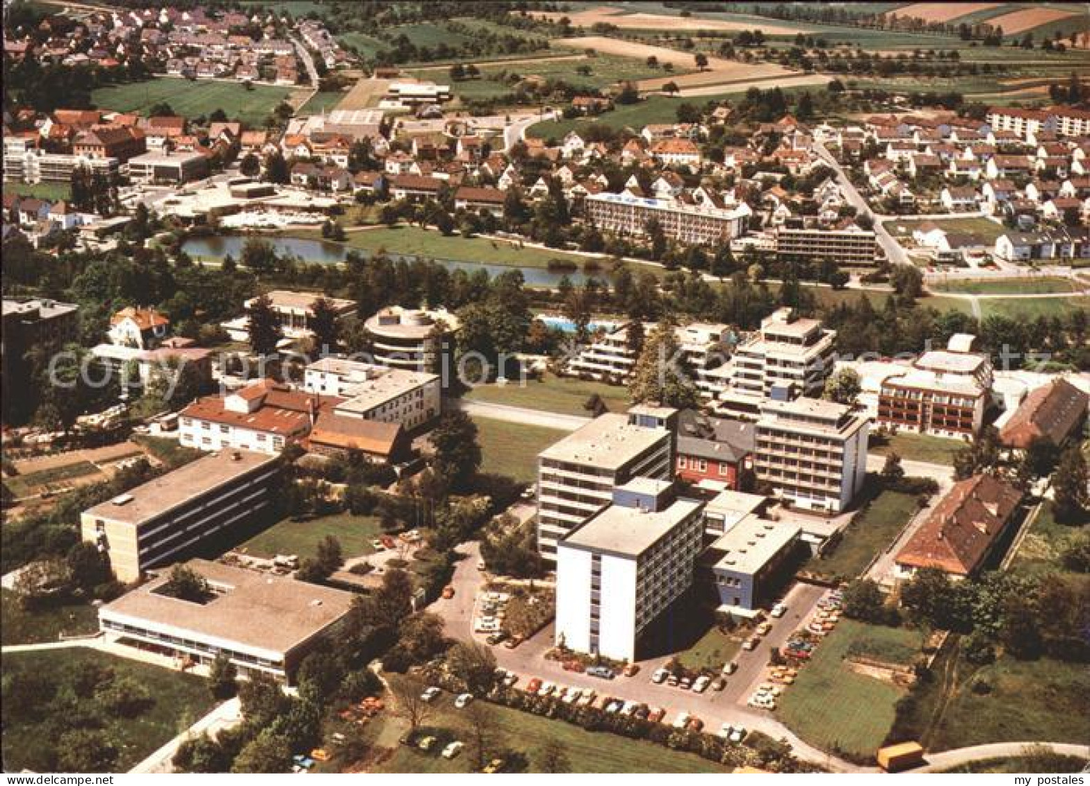 71946827 Bad Rappenau Fliegeraufnahme Kurgebiet Bad Rappenau - Bad Rappenau