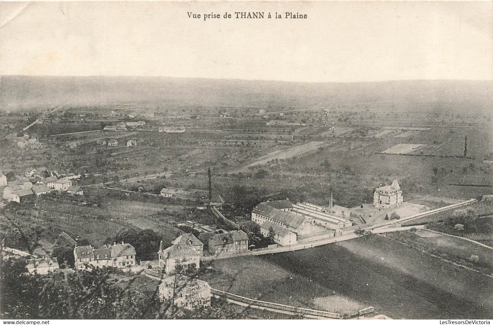 FRANCE - Thann - Vue Prise De Thann à La Plaine - Carte Postale Ancienne - Thann