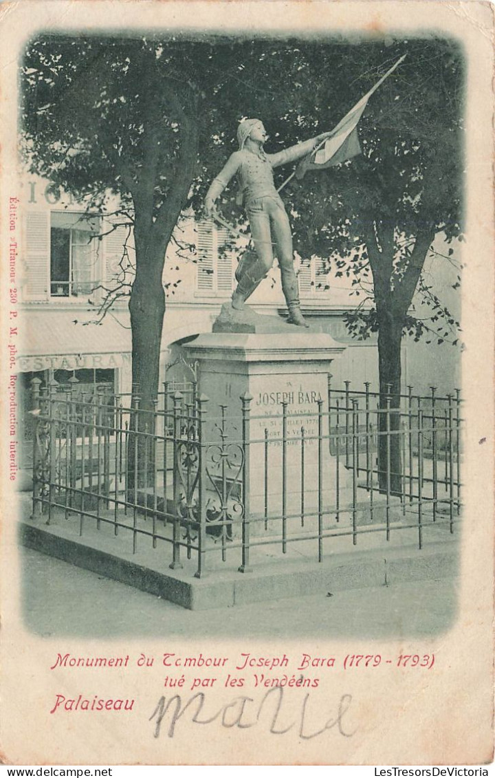 FRANCE - Palaiseau - Monument Du Tambour Joseph Bara Tué Par Les Vendéens - Carte Postale Ancienne - Palaiseau
