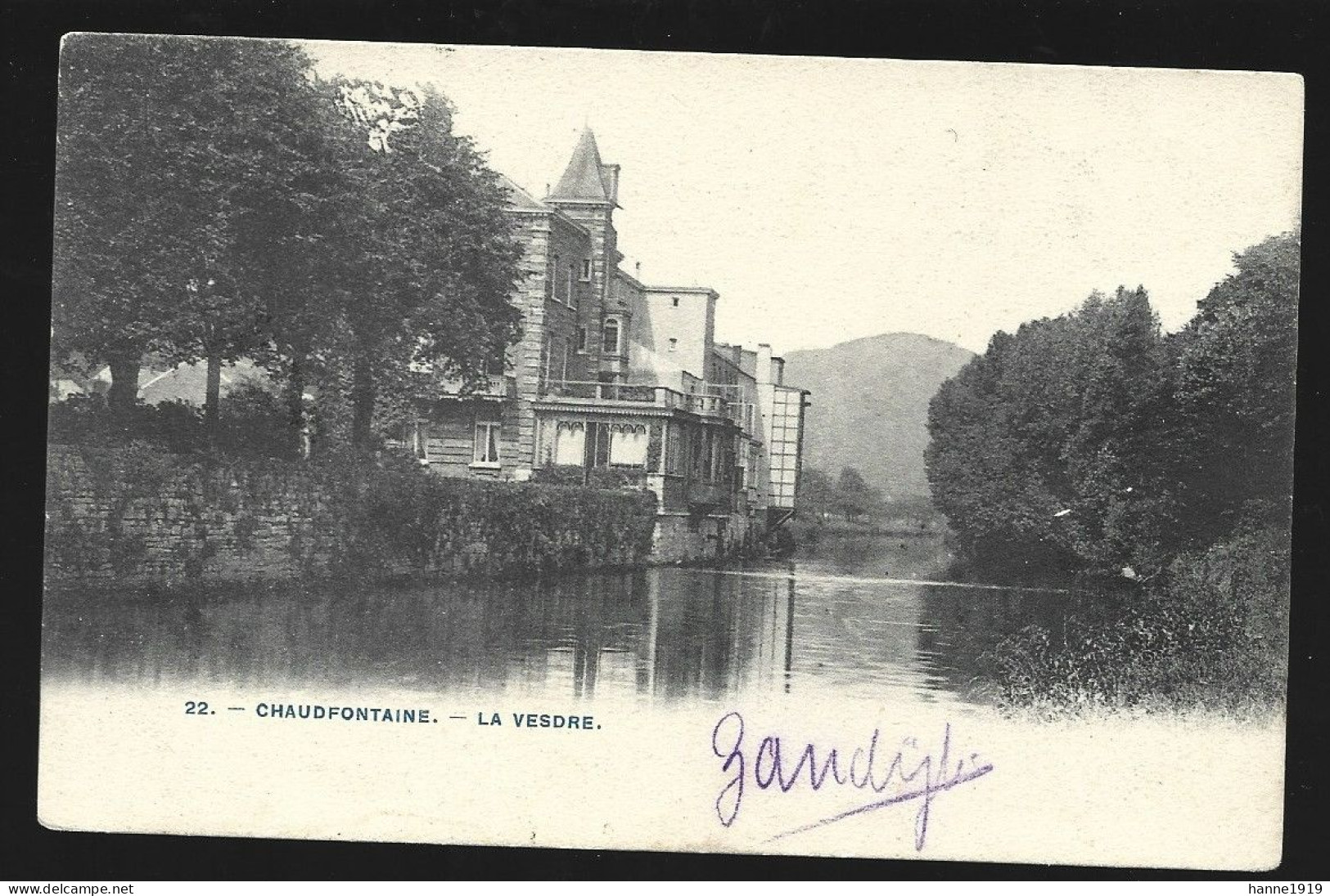 Chaudfontaine La Vesdre 1906 Liège Htje - Chaudfontaine