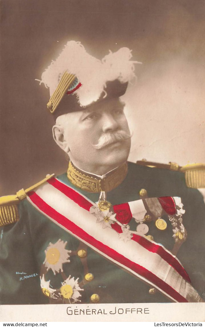 MILITARIA - Général Joffre - Colorisé - Carte Postale Ancienne - Personen