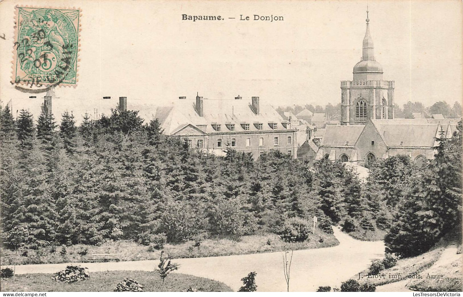 FRANCE - Bapaume - Le Donjon - Carte Postale Ancienne - Bapaume