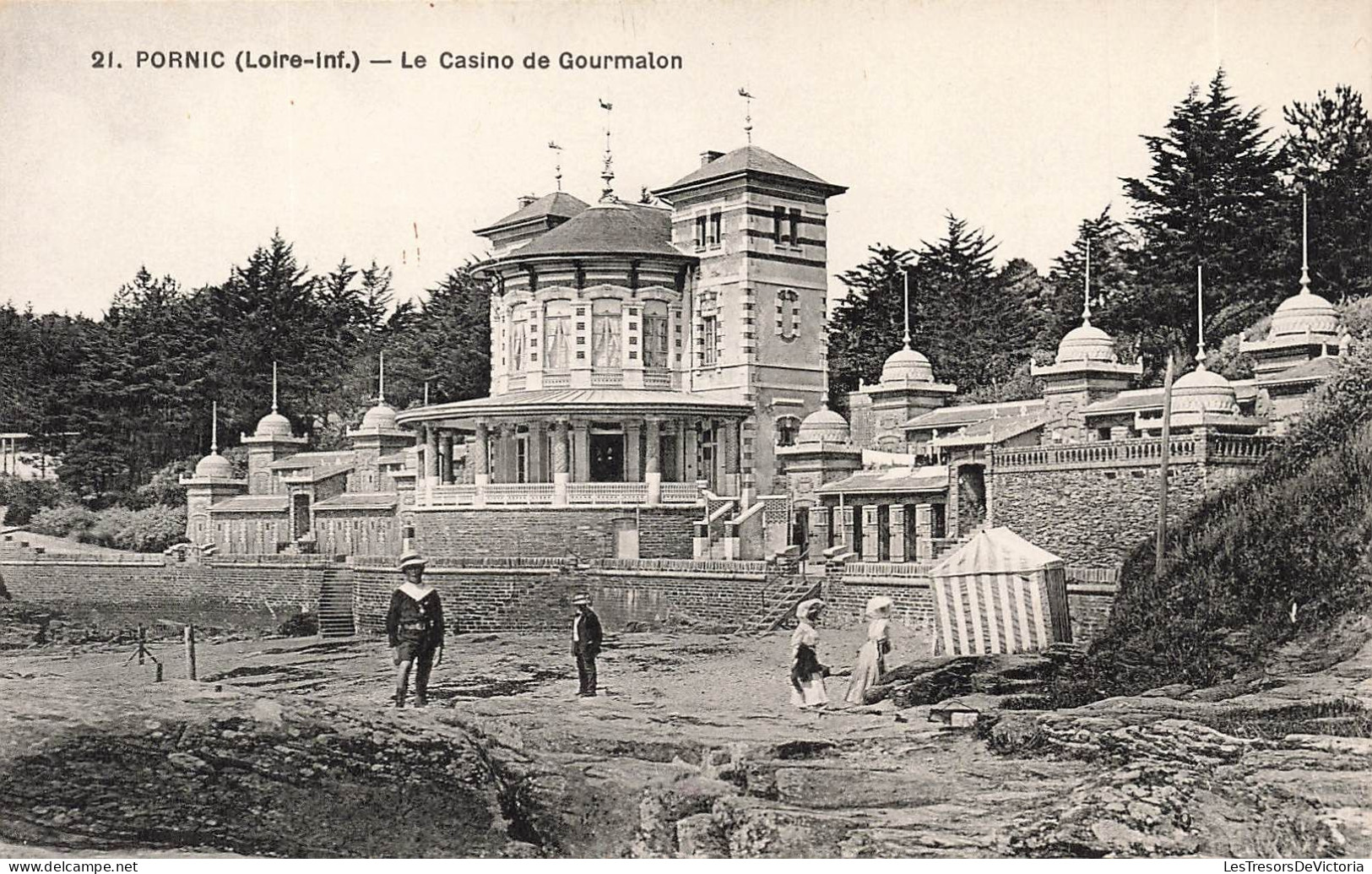 FRANCE - Pornic - Le Casino De Gourmalon - Carte Postale Ancienne - Pornic