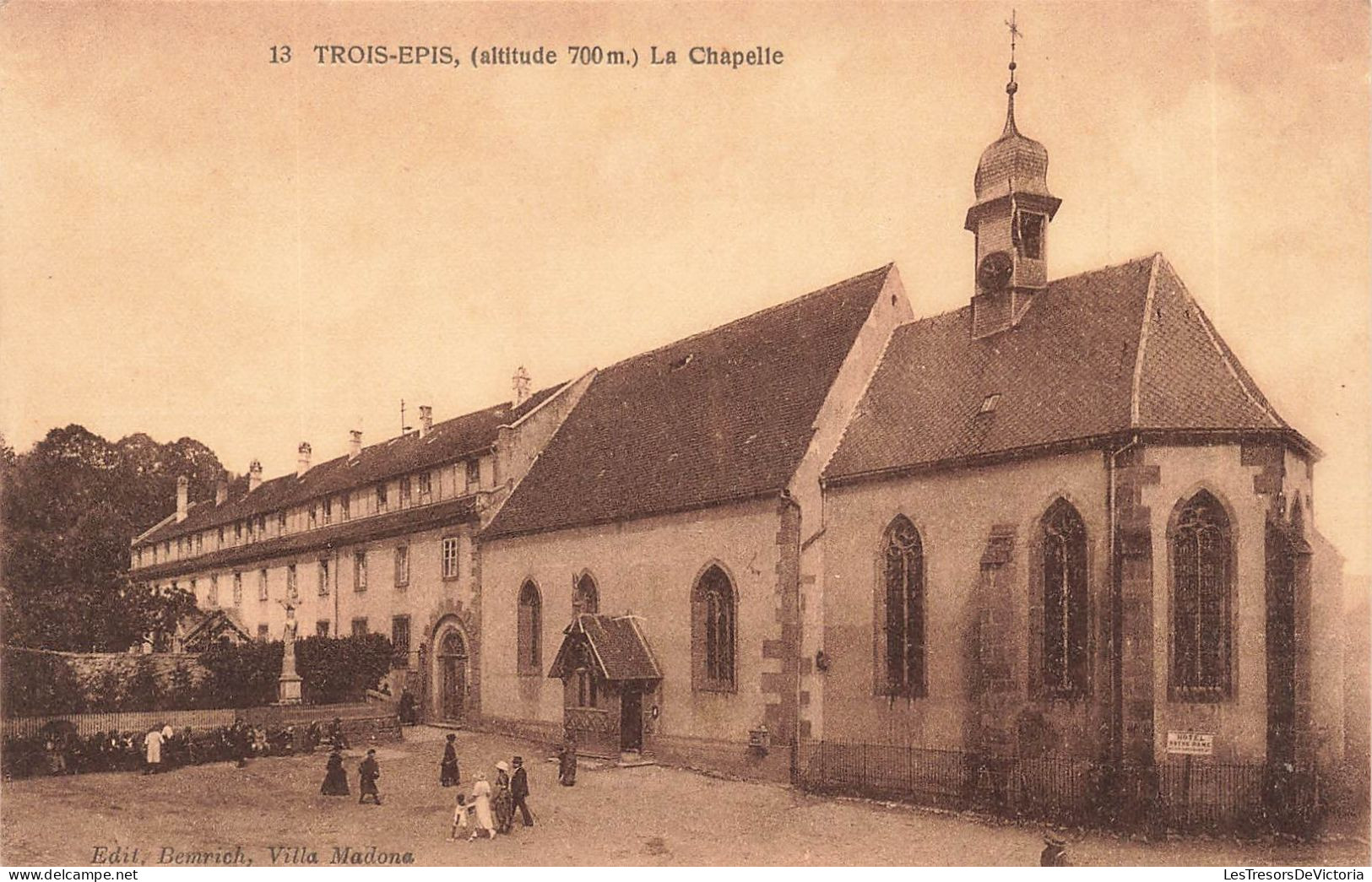 FRANCE - Trois Epis - La Chapelle - Carte Postale Ancienne - Trois-Epis