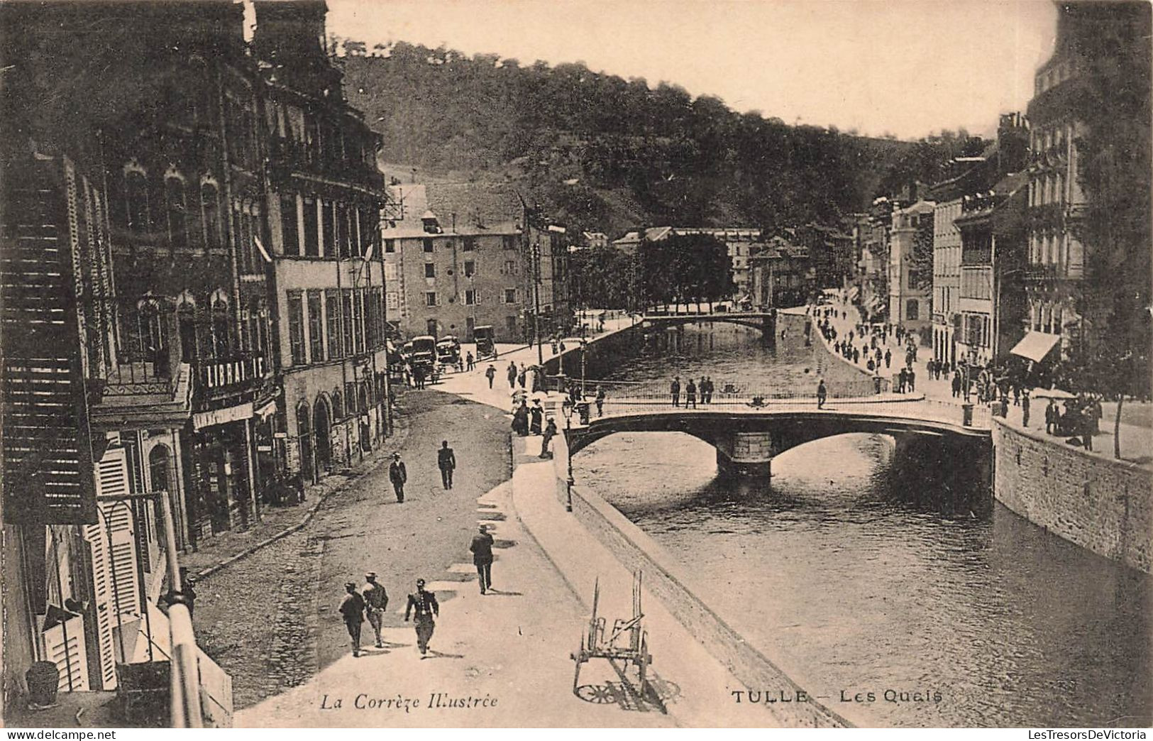 FRANCE - Tulle - Les Quais - Carte Postale Ancienne - Tulle