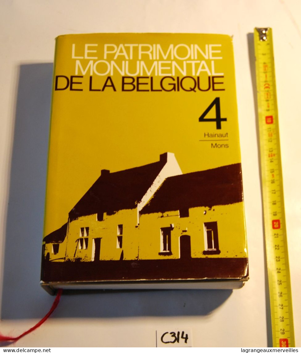 C314 Livret - Le Patrimoine Monumentale De La Belgique - Tome 4 - Hainaut Mons - Enciclopedie