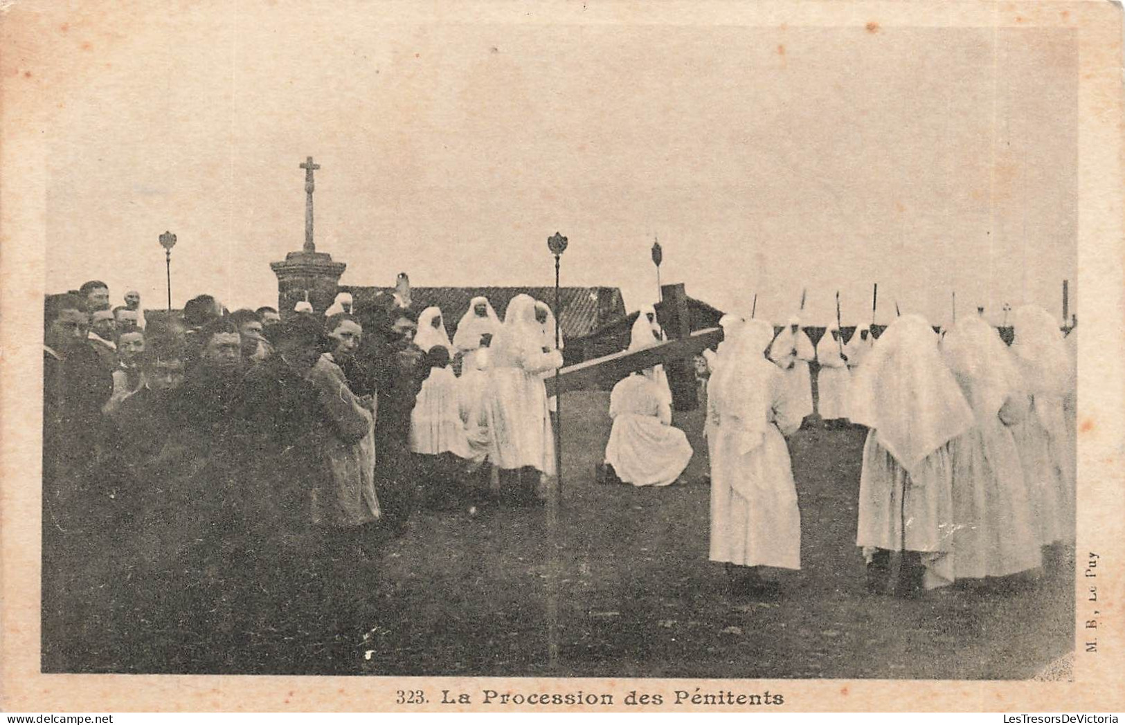 RELIGIONS & CROYANCE - La Procession Des Pénitents - Carte Postale Ancienne - Autres & Non Classés