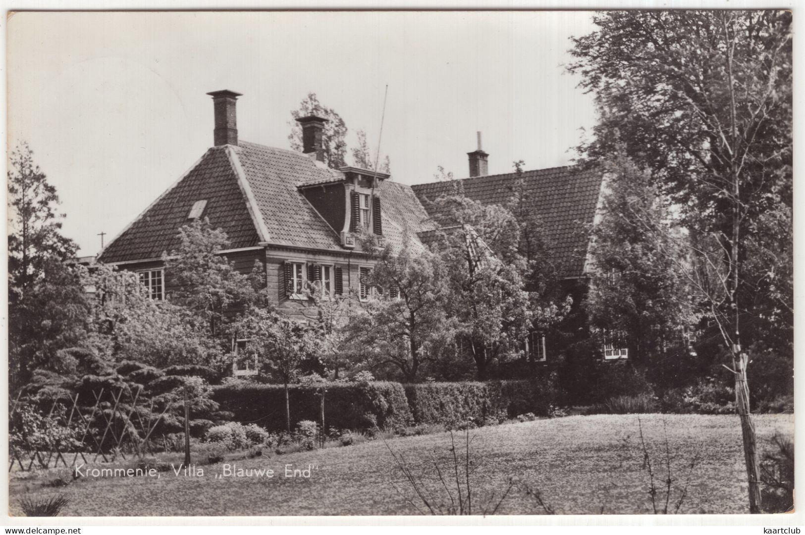 Krommenie, Villa 'Blauwe End'  - (Noord-Holland, Nederland) - 1964 - Krommenie