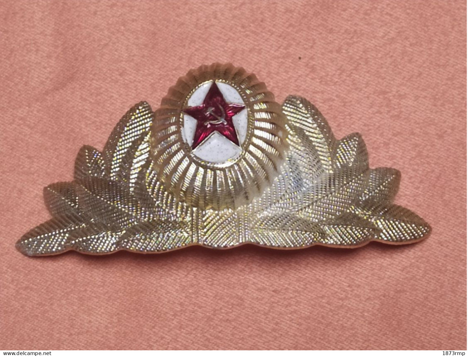 INSIGNE SOVIETIQUE COMMANDANT, CHAPKA - Cascos