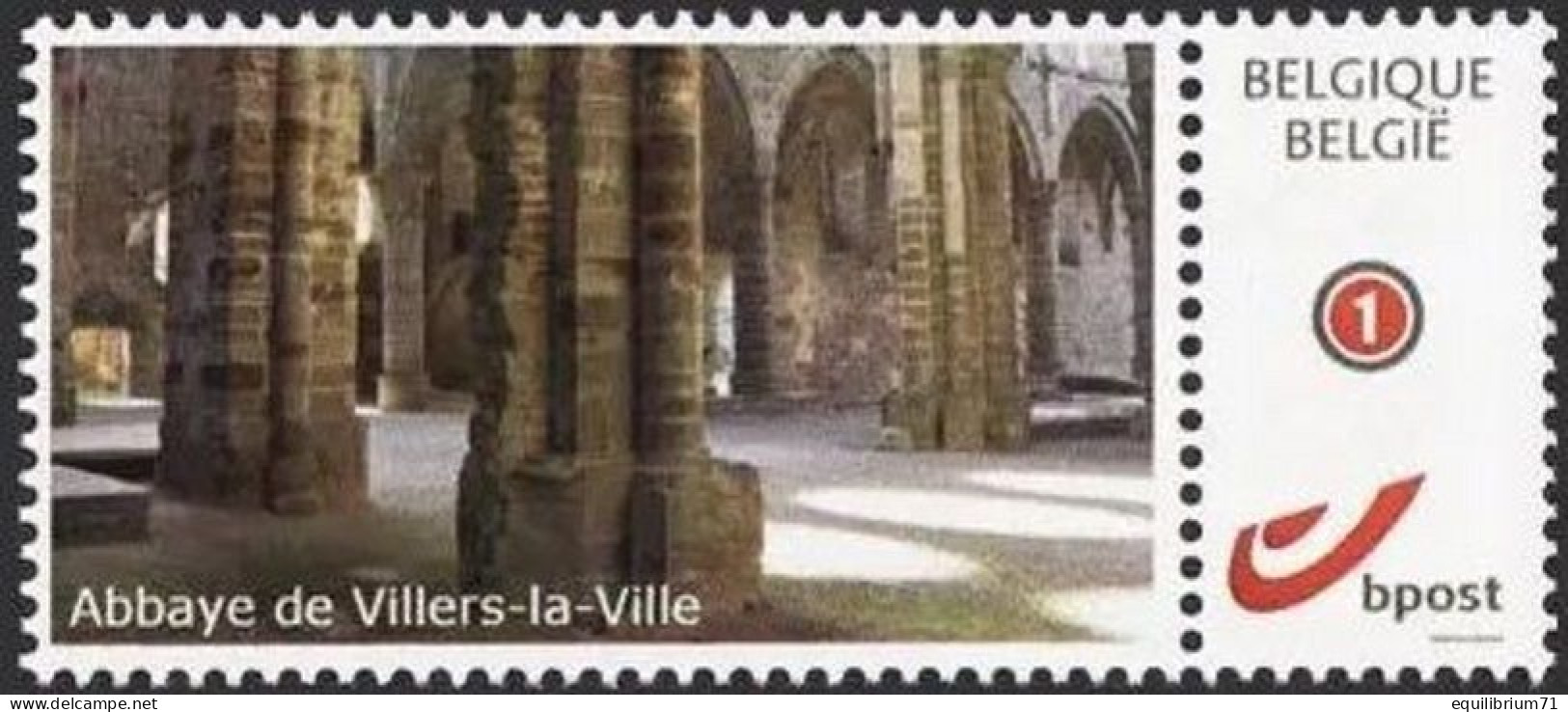 DUOSTAMP** / MYSTAMP** - Abbaye / Abdij / Abtei / Abbey - Villers La Ville - Gommé / Gegomd - Abbayes & Monastères