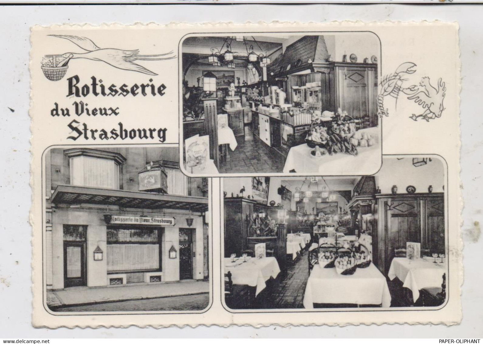 B 1000 BRUSSEL, Rotisserie  Du Vieux Strasbourg - Cafés, Hôtels, Restaurants