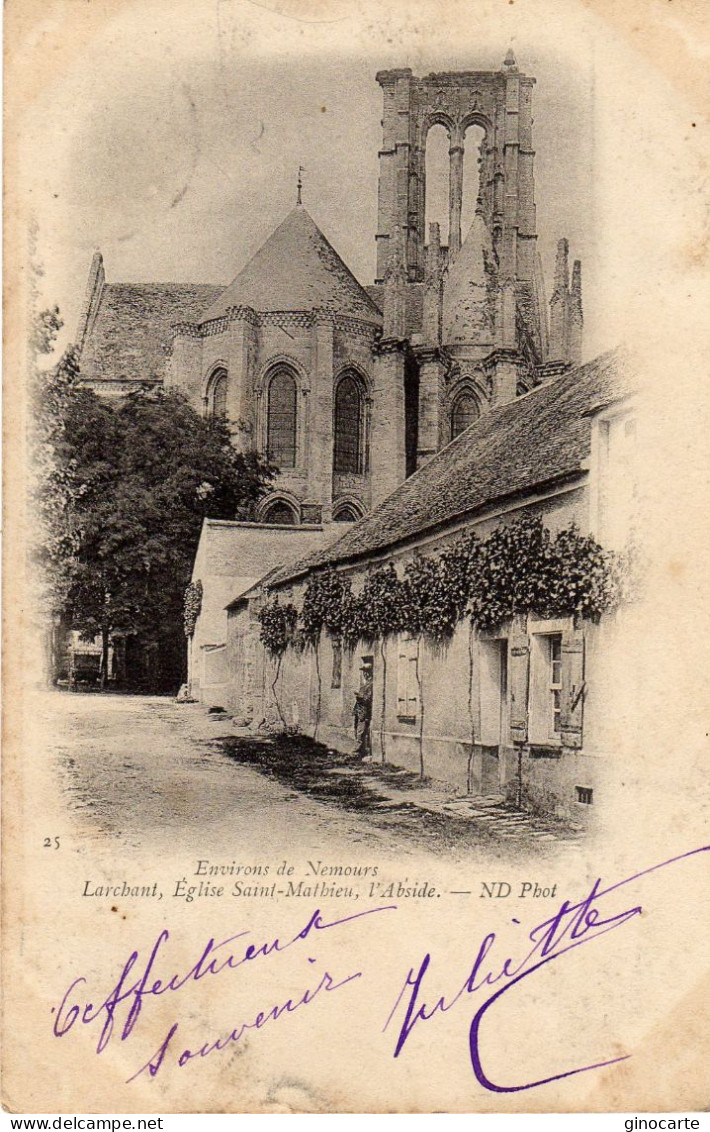 Larchant Eglise St Mathieu - Larchant
