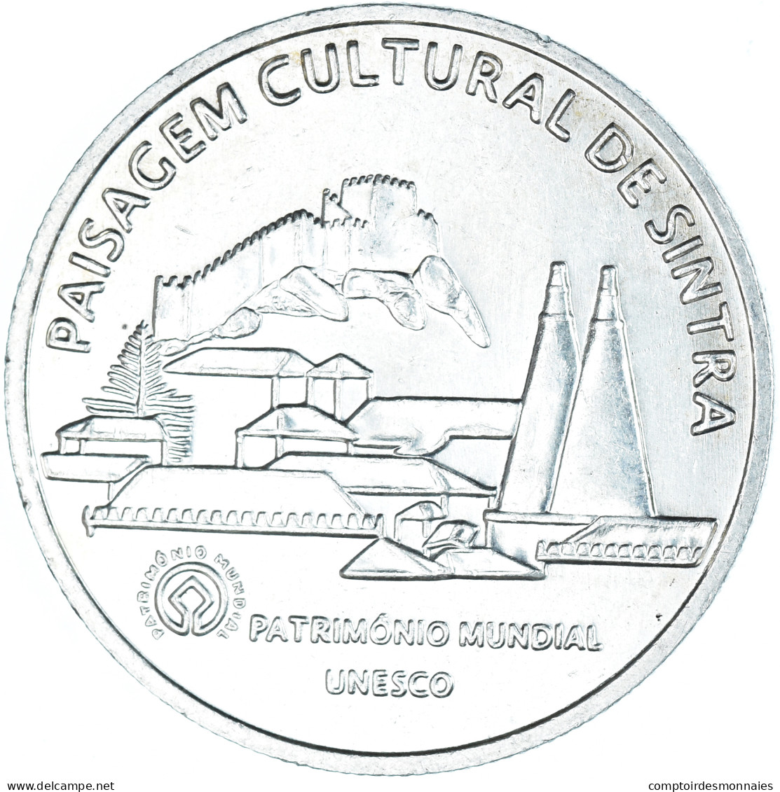Portugal, 5 Euro, Paisagem Cultural De Sintra, 2006, Lisbonne, TTB+, Argent - Portogallo
