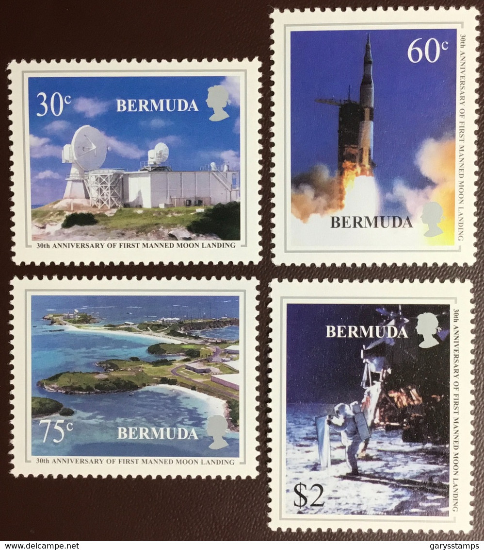 Bermuda 1999 Moon Landing Anniversary MNH - Bermuda