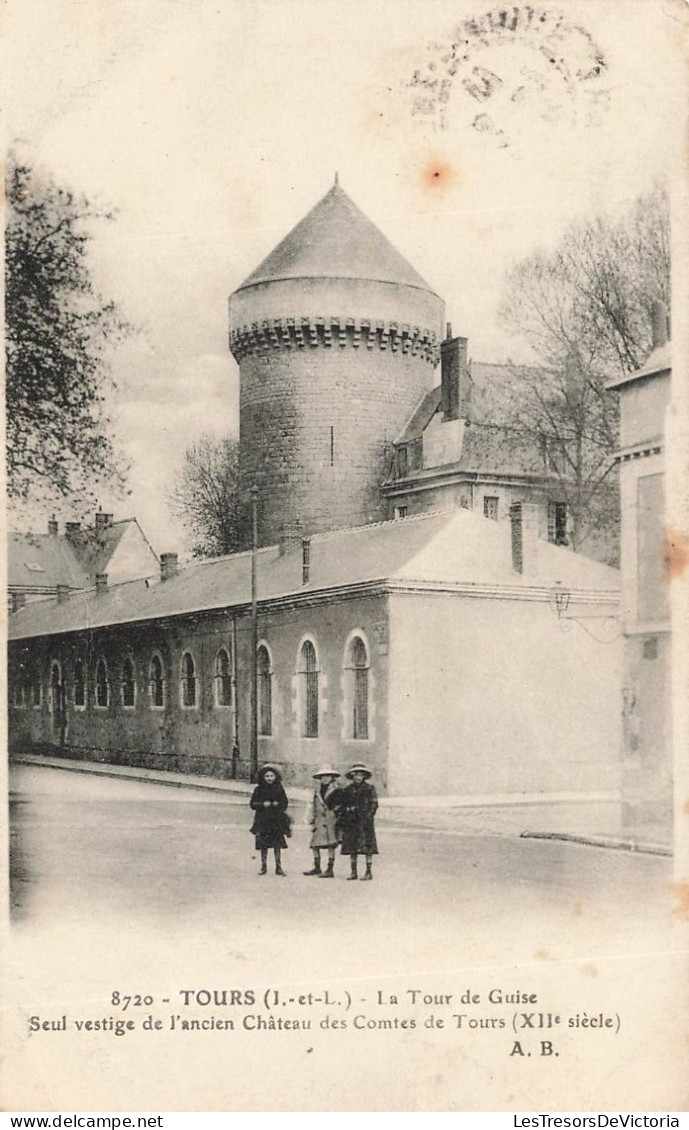 FRANCE - Tours - La Tour De Guise - Vestige De L'ancien Château Des Comtes De Tours - Carte Postale Ancienne - Tours