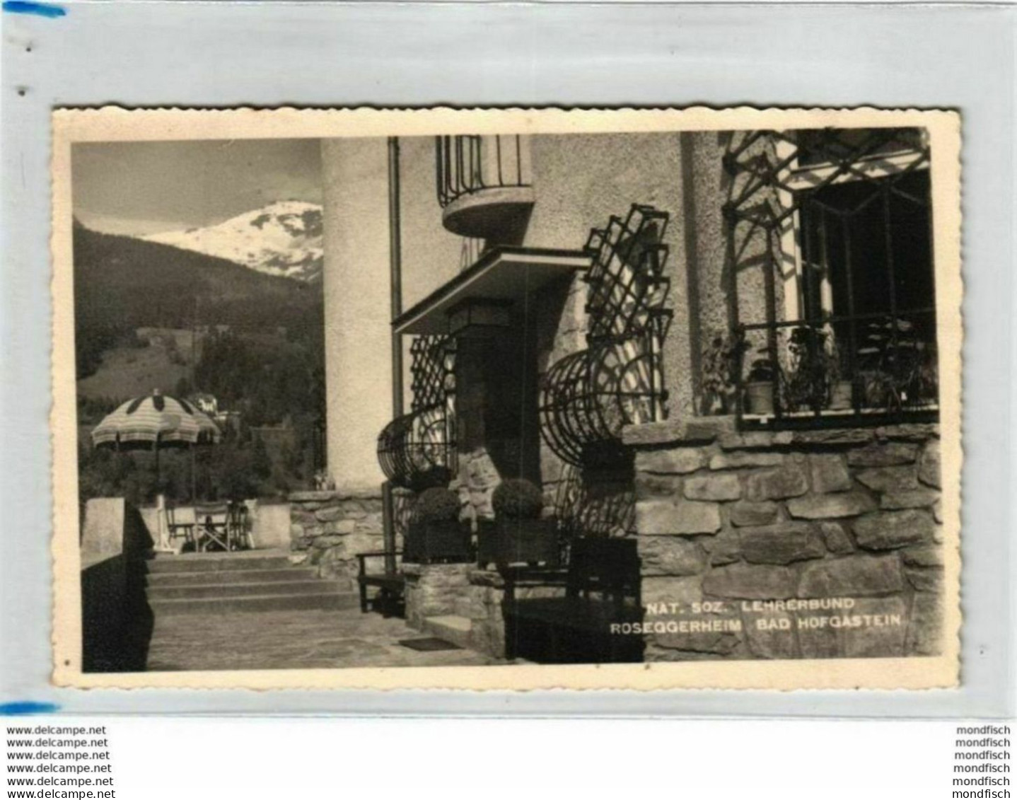 Bad Hofgastein - Roseggerheim - Nat. Soz. Lehrerbund 1942 - Bad Hofgastein