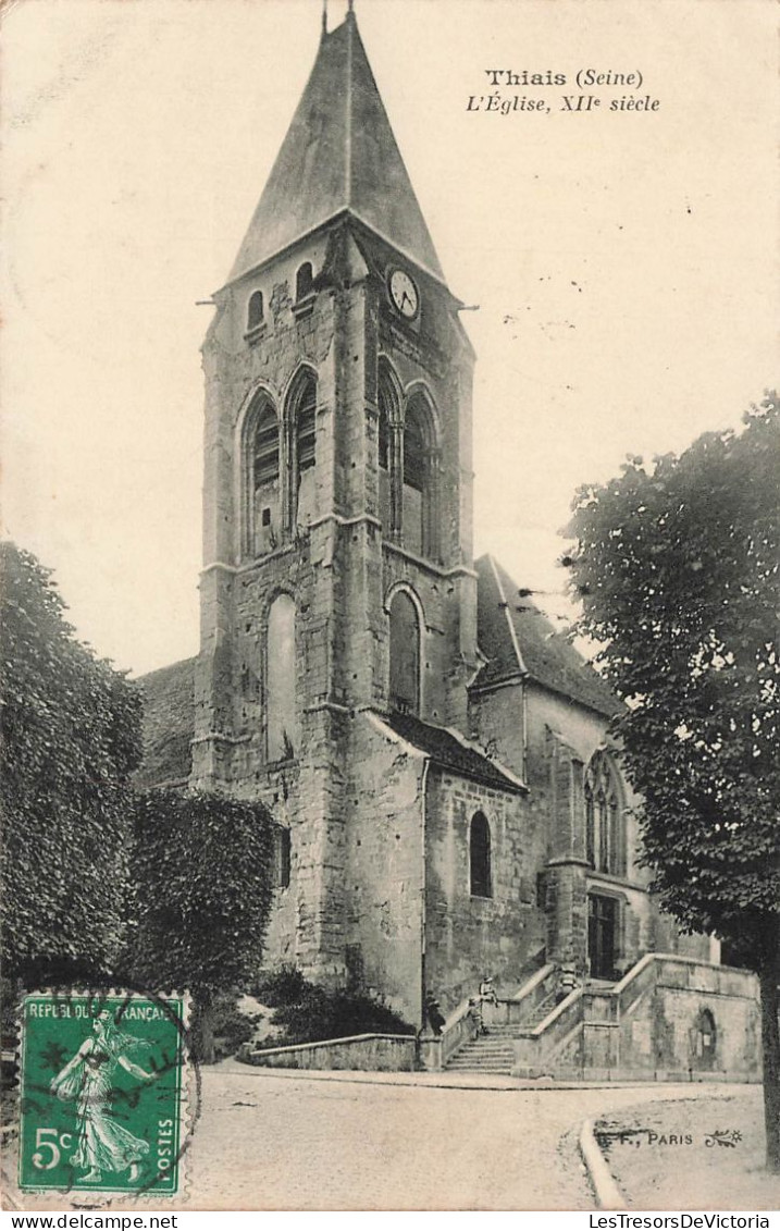 FRANCE - Thiais (Seine) - L'Eglise XIIe Siècle - Carte Postale Ancienne - Thiais
