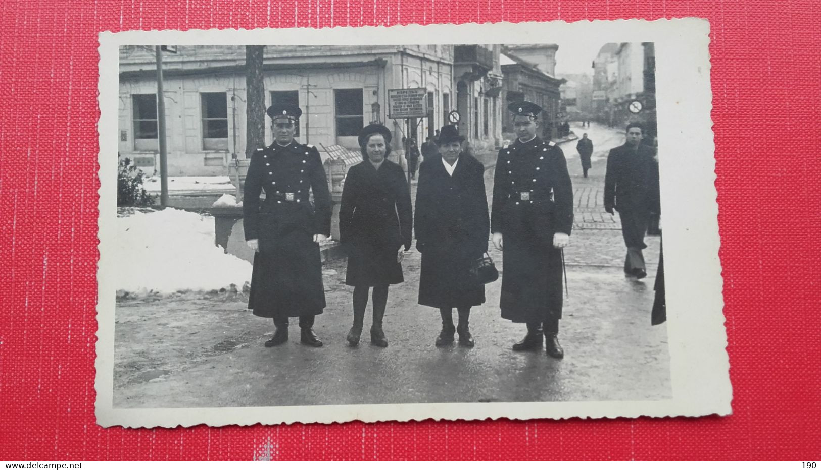 Fototehnika Beograd.Pitomci Vojnicke Akademije.Kraljevina Jug.Cadets Of The Military Academy - Serbie