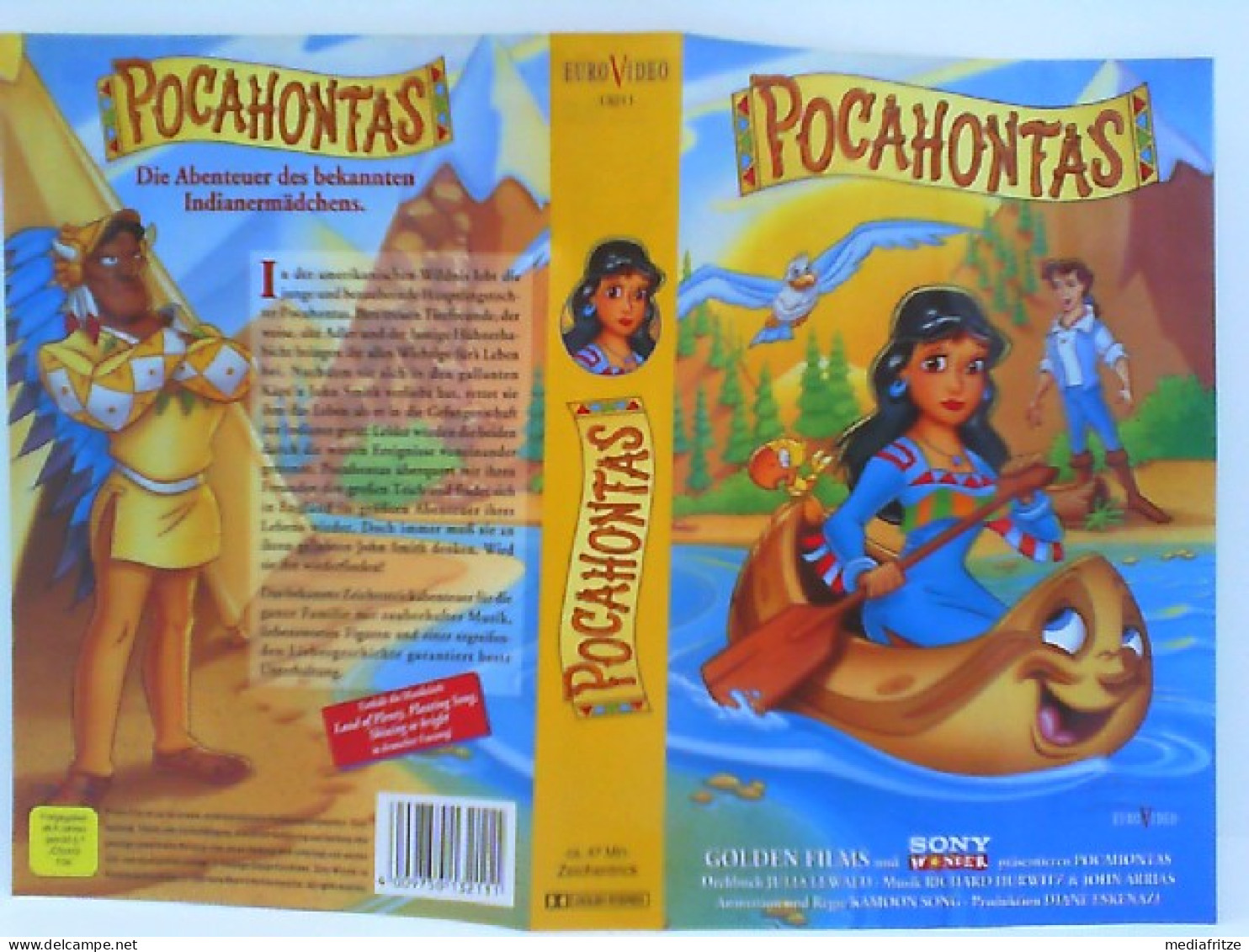 Pocahontas [VHS] - Altri & Non Classificati