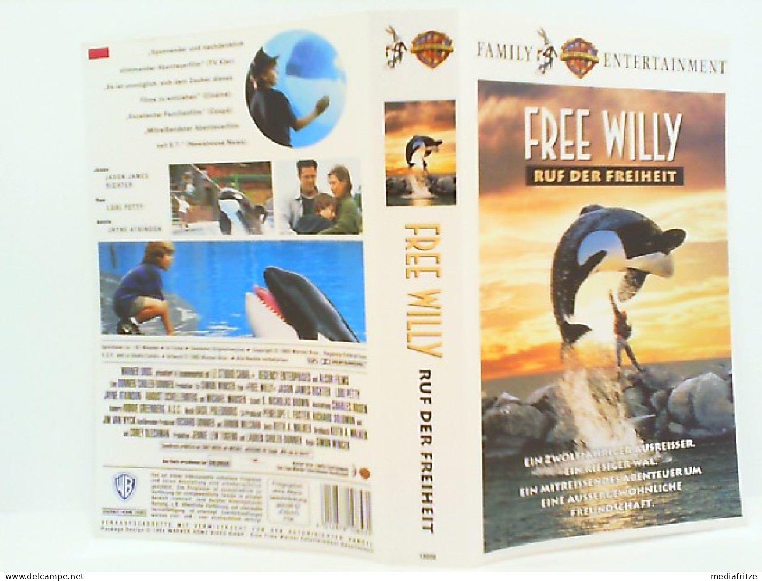 Free Willy - Ruf Der Freiheit [VHS] - Otros & Sin Clasificación