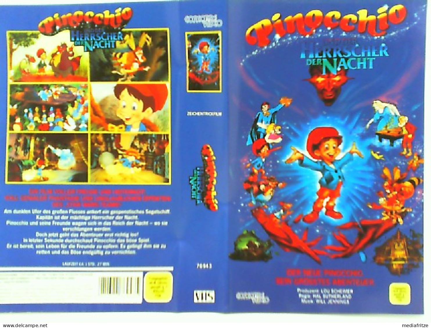 Pinocchio Und Der Herrscher Der Nacht [VHS] - Other & Unclassified